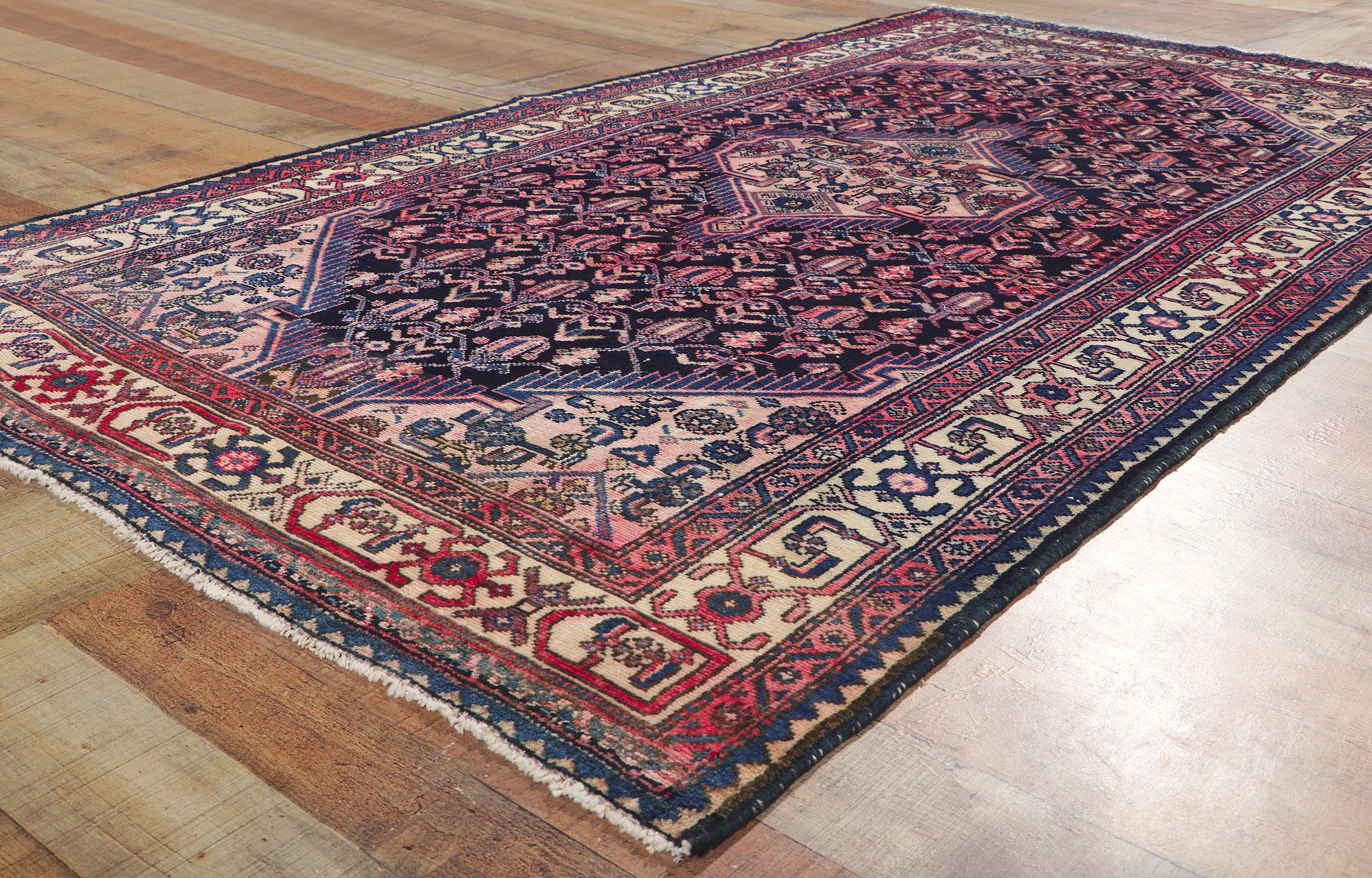 Alter persischer Hamadan-Teppich (Wolle) im Angebot