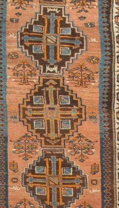 Vintage Persian Hamadan Runner