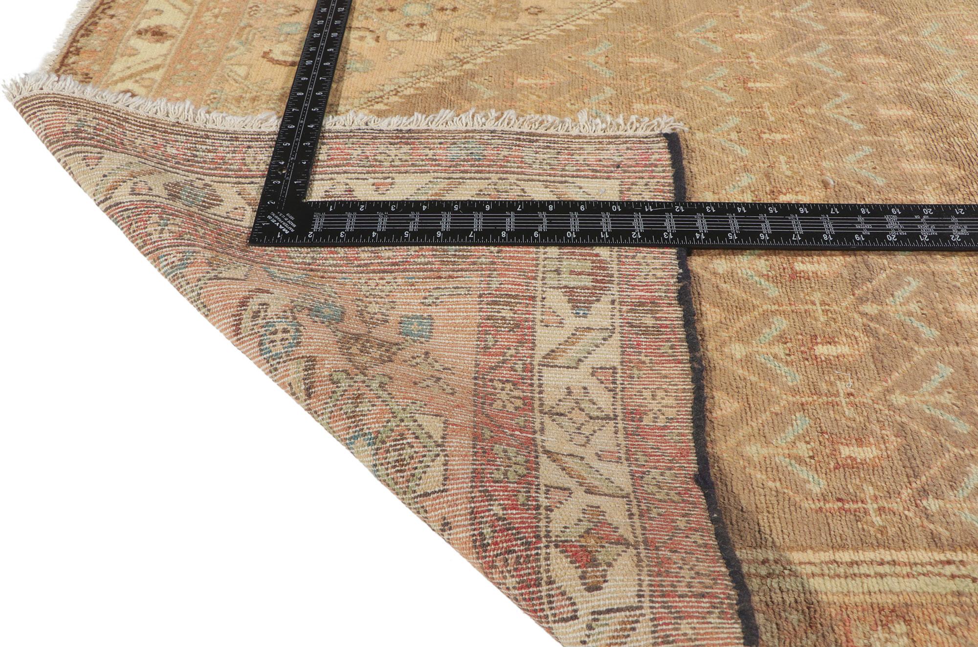 Hand-Knotted Vintage Persian Hamadan Runner For Sale