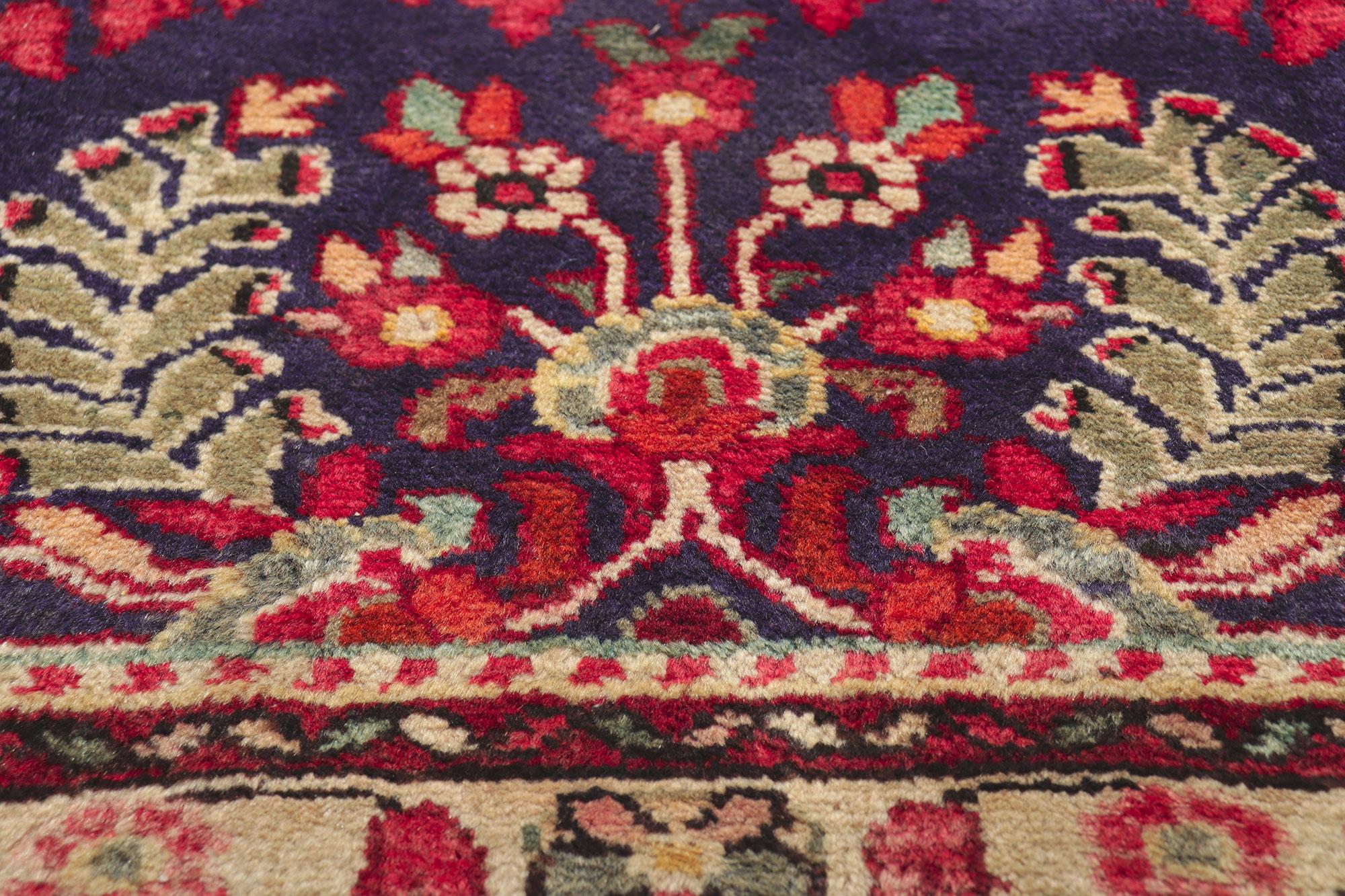 20ième siècle Tapis de couloir persan vintage Hamadan en vente