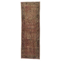 Tapis de couloir persan vintage Hamadan