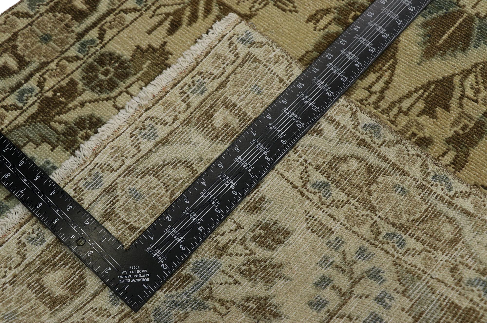 20th Century Vintage Persian Hamadan Runner with Amish Shaker Style For Sale