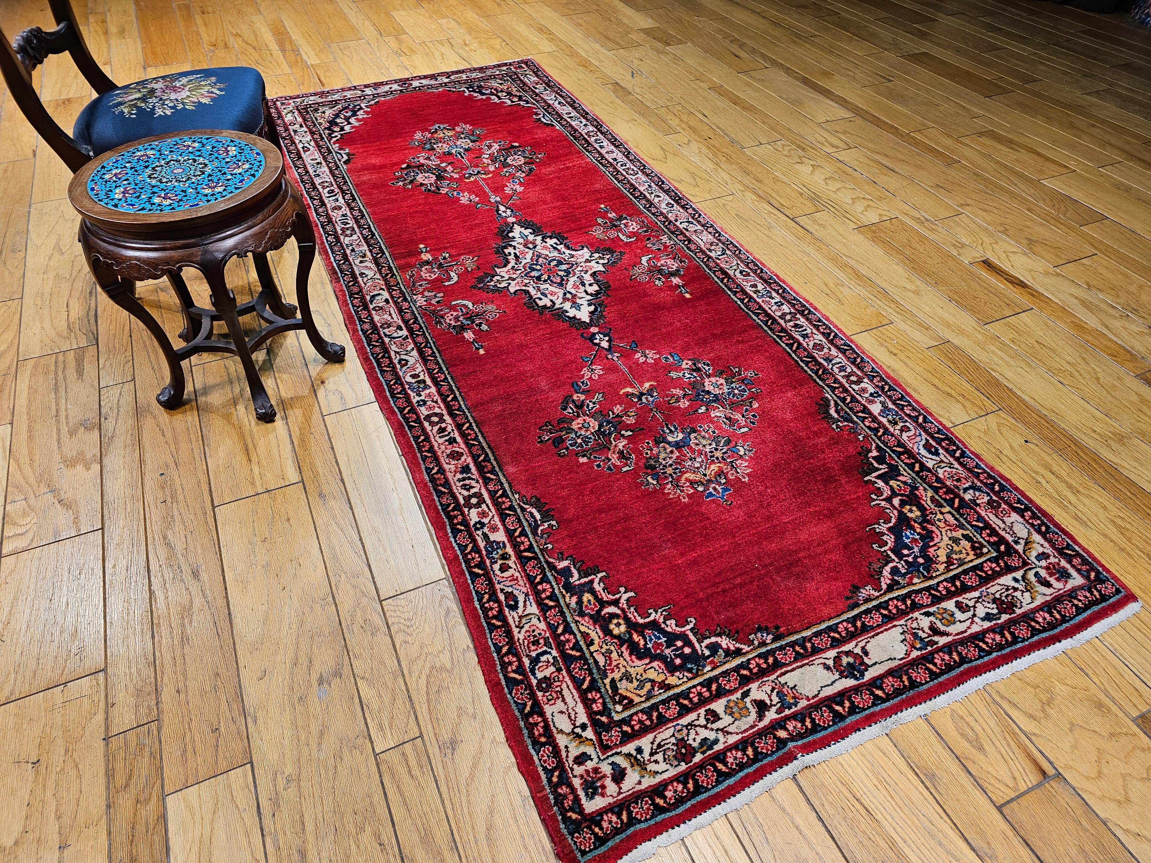 Runner persiano d'epoca Hamdan Wide Runner in vendita 5