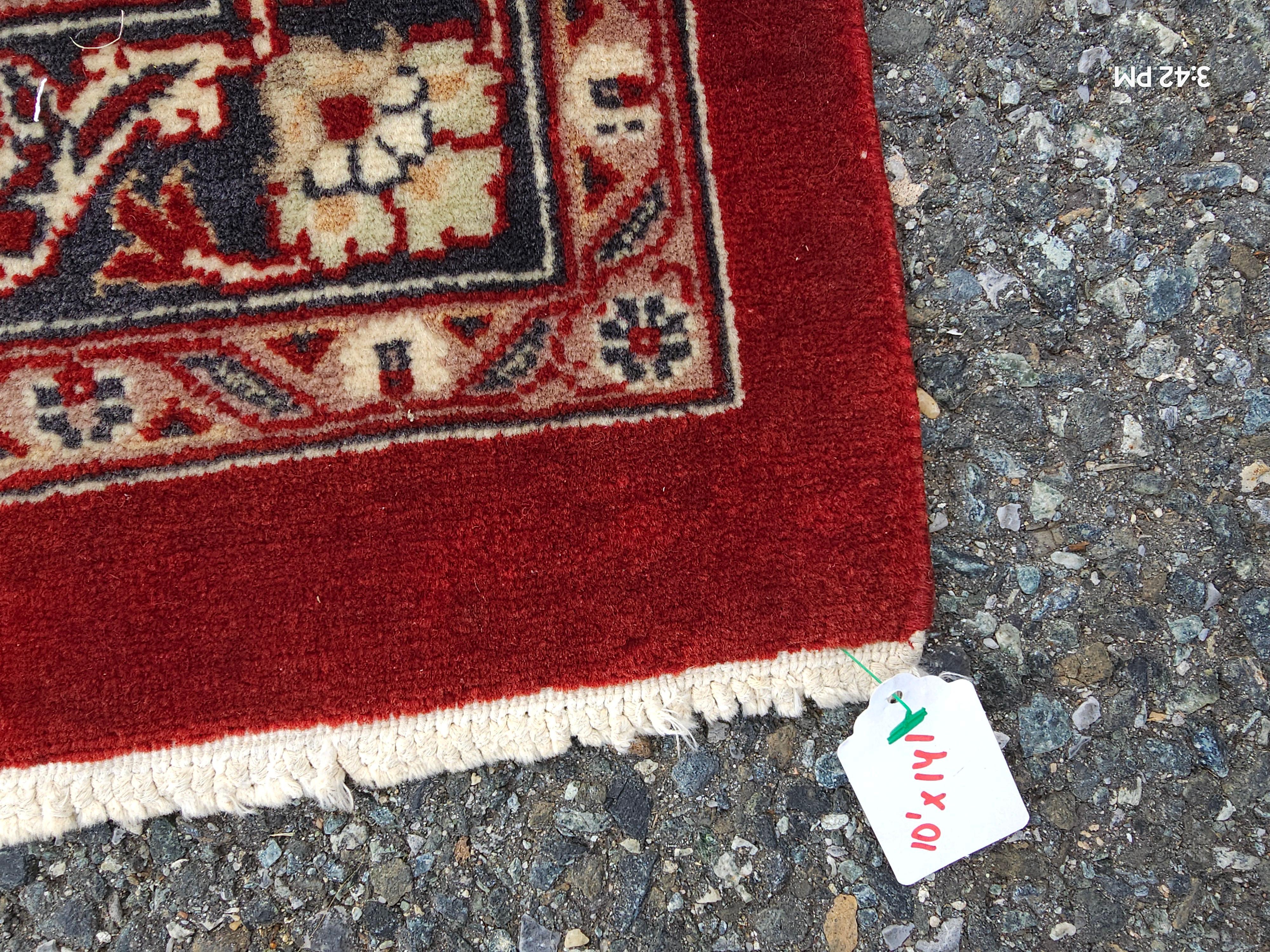Tapis persan noué à la main Kashan 10
