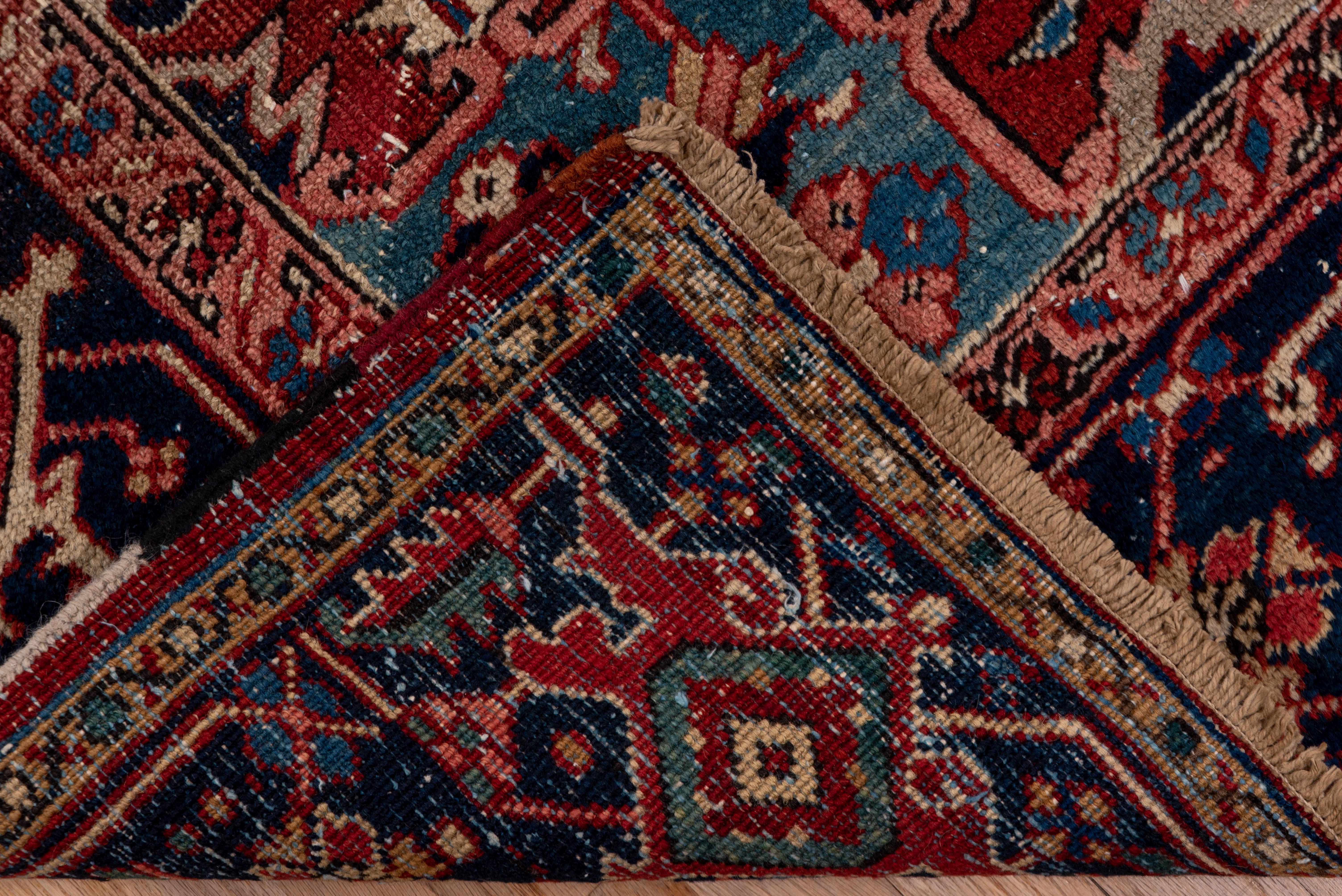 Vintage Persian Heriz Carpet, circa 1940s In Good Condition In New York, NY