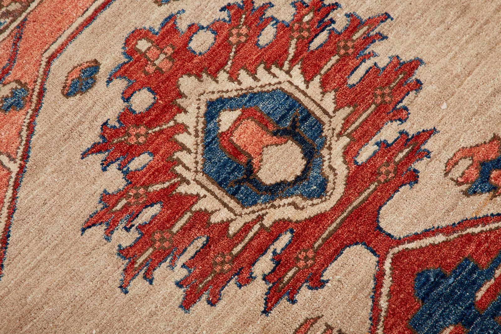 Persian Heriz Style Azeri Carpet For Sale 8
