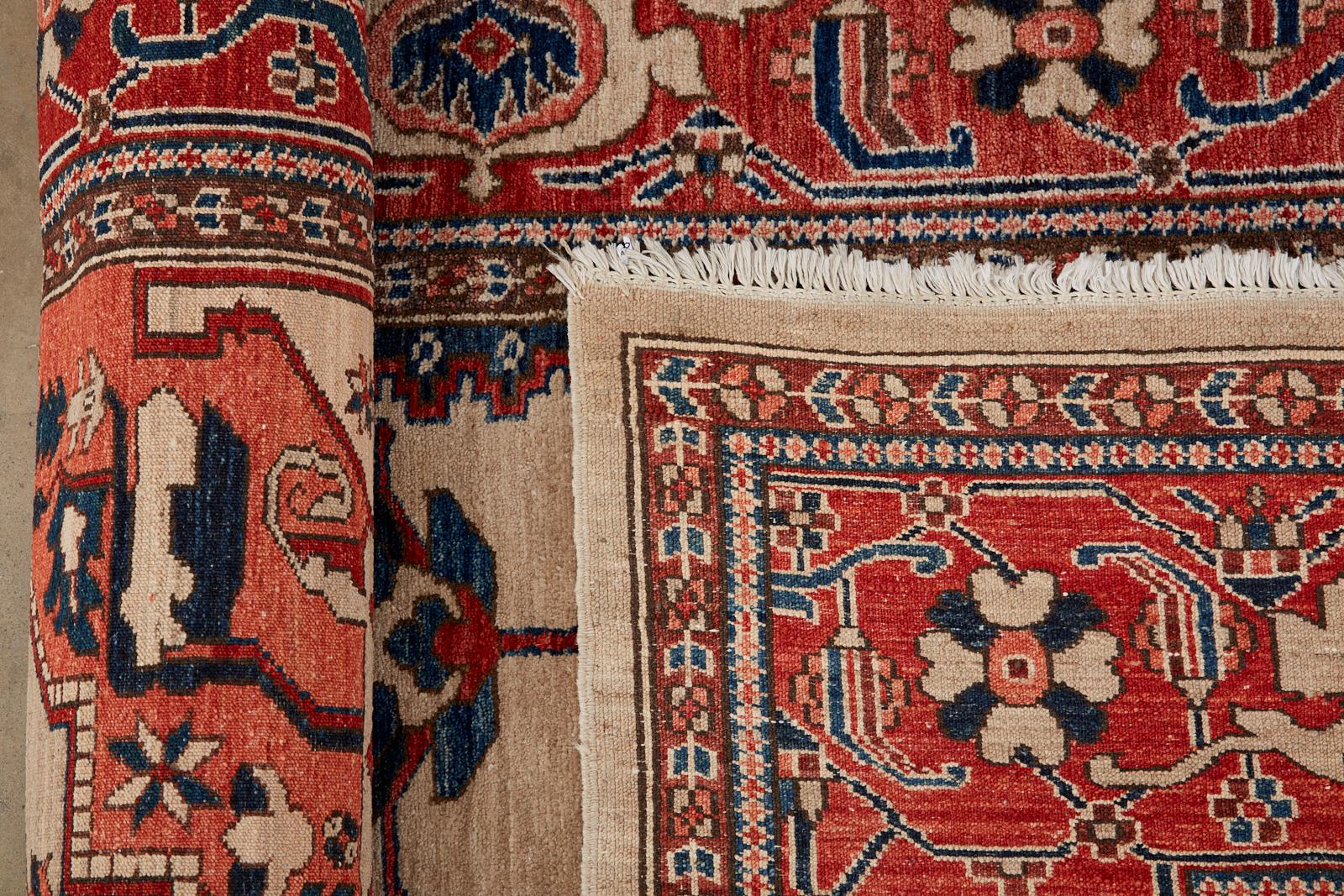 Persian Heriz Style Azeri Carpet For Sale 9