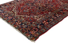 Vintage Persian Heriz Carpet