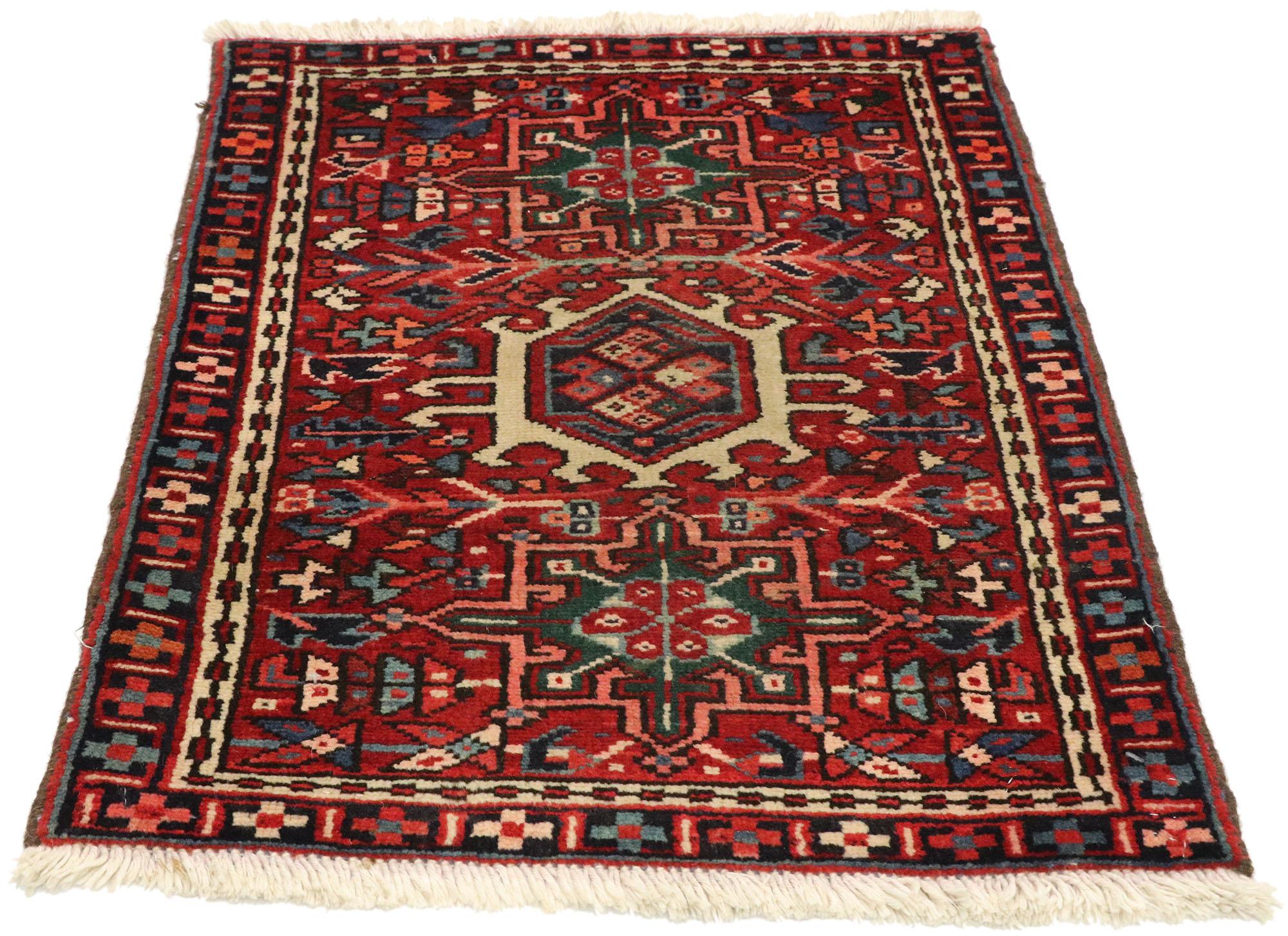 Persischer Heriz-Teppich, Vintage (Heriz Serapi) im Angebot