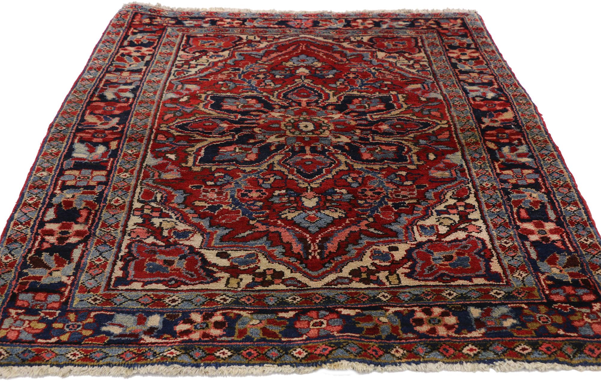 Persischer Heriz-Teppich, Vintage (Heriz Serapi) im Angebot