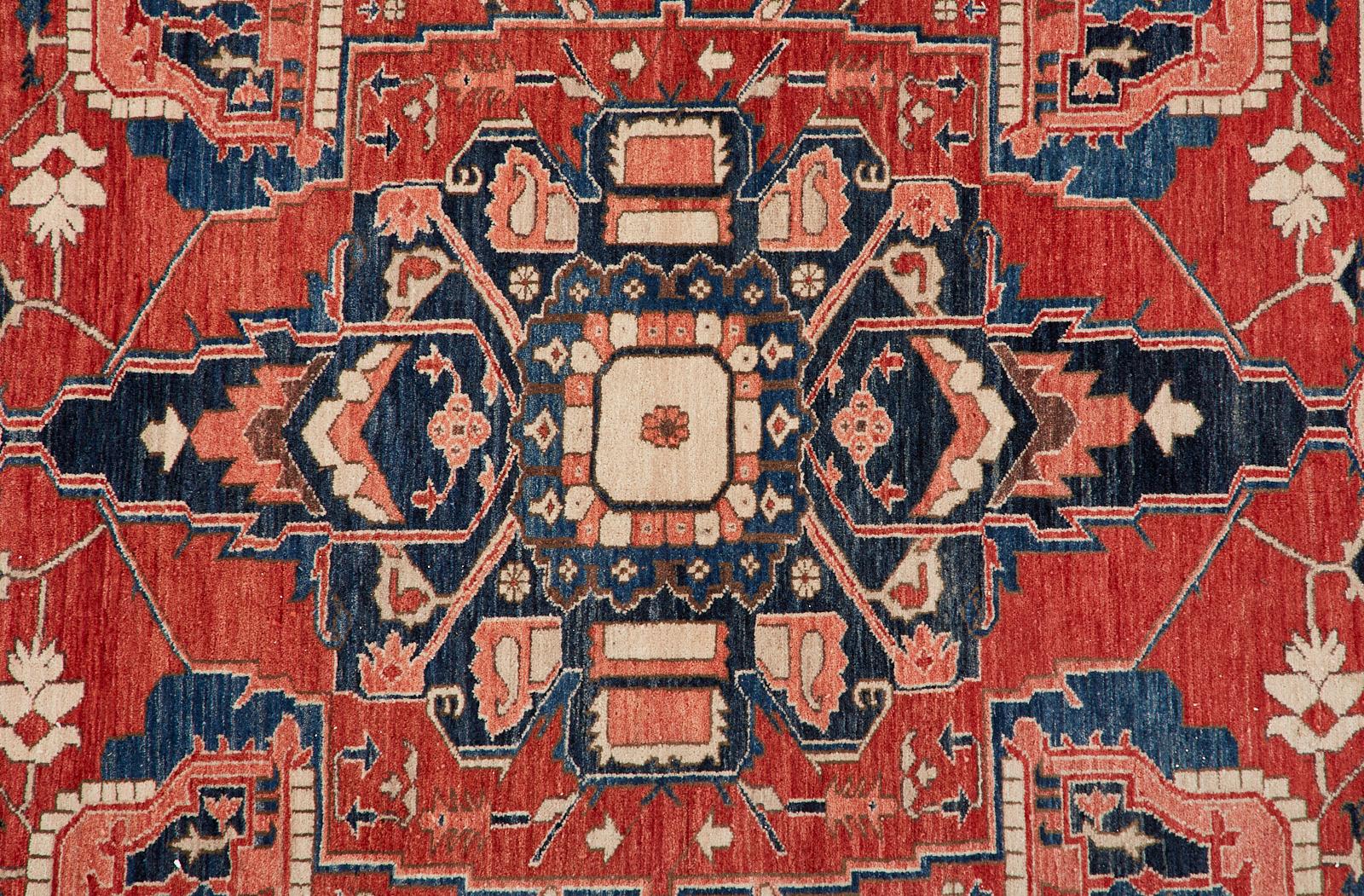 Persian Heriz Style Azeri Carpet For Sale 1