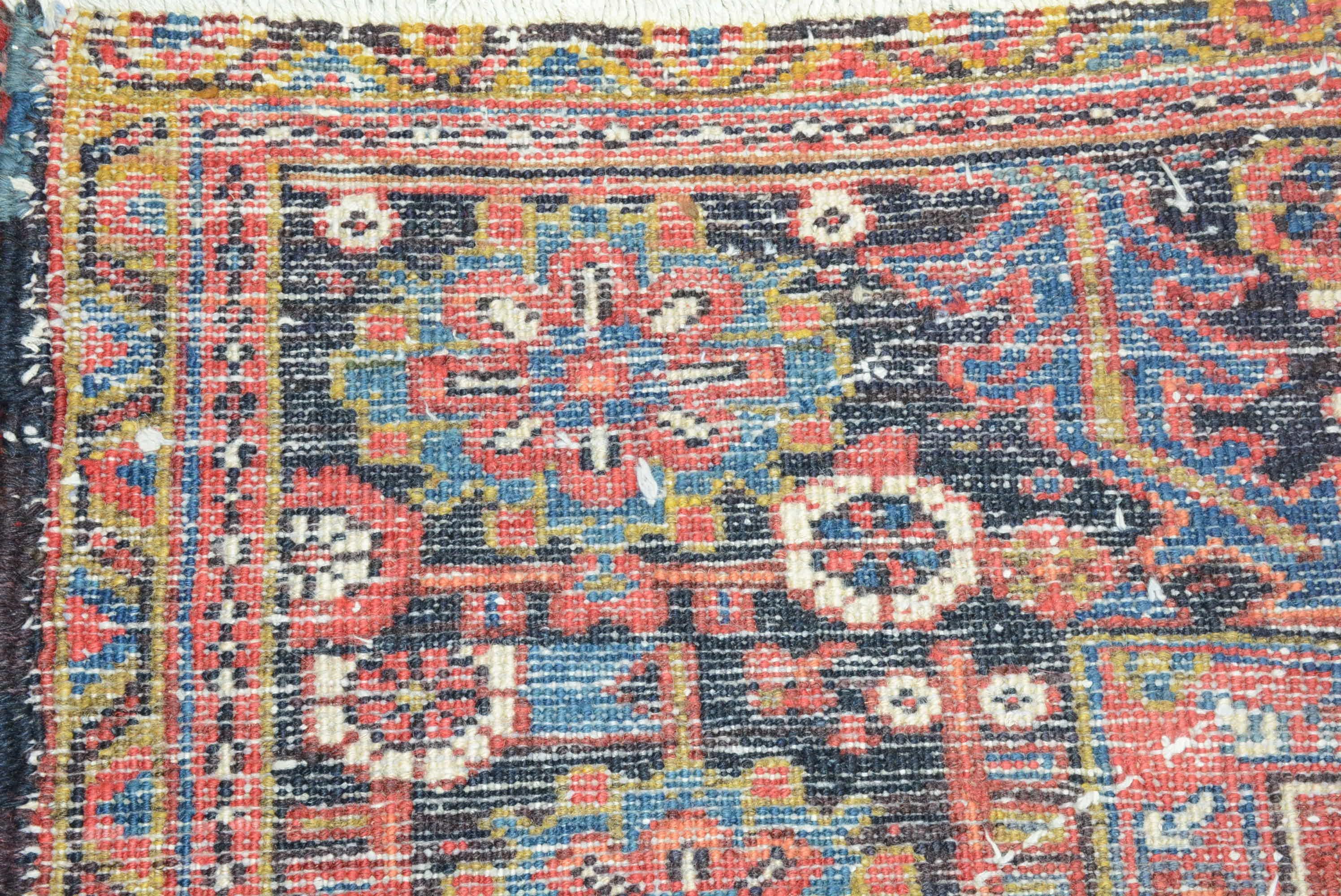 Vintage Persian Heriz Carpet For Sale 2