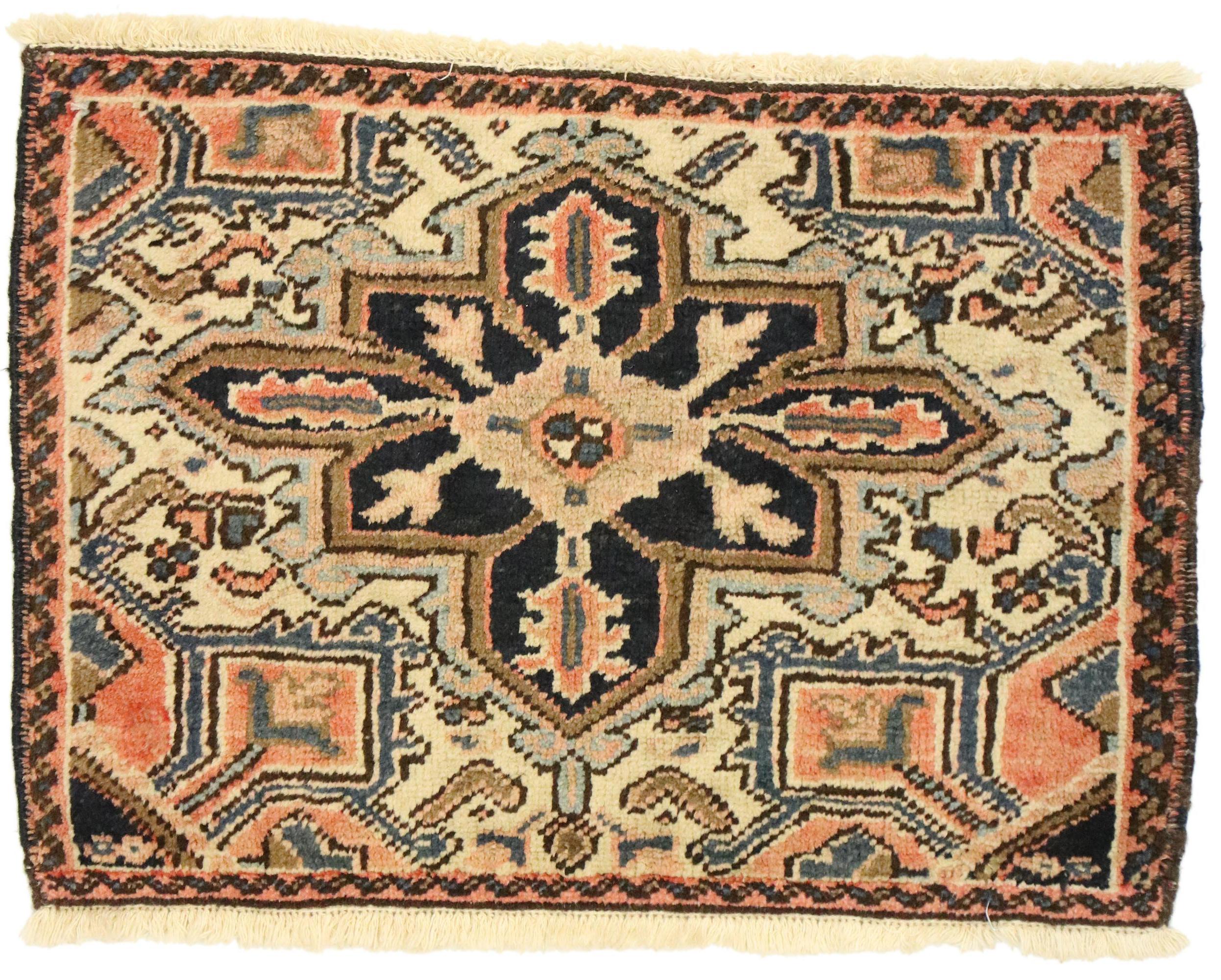 Vintage Persian Heriz Carpet For Sale 2