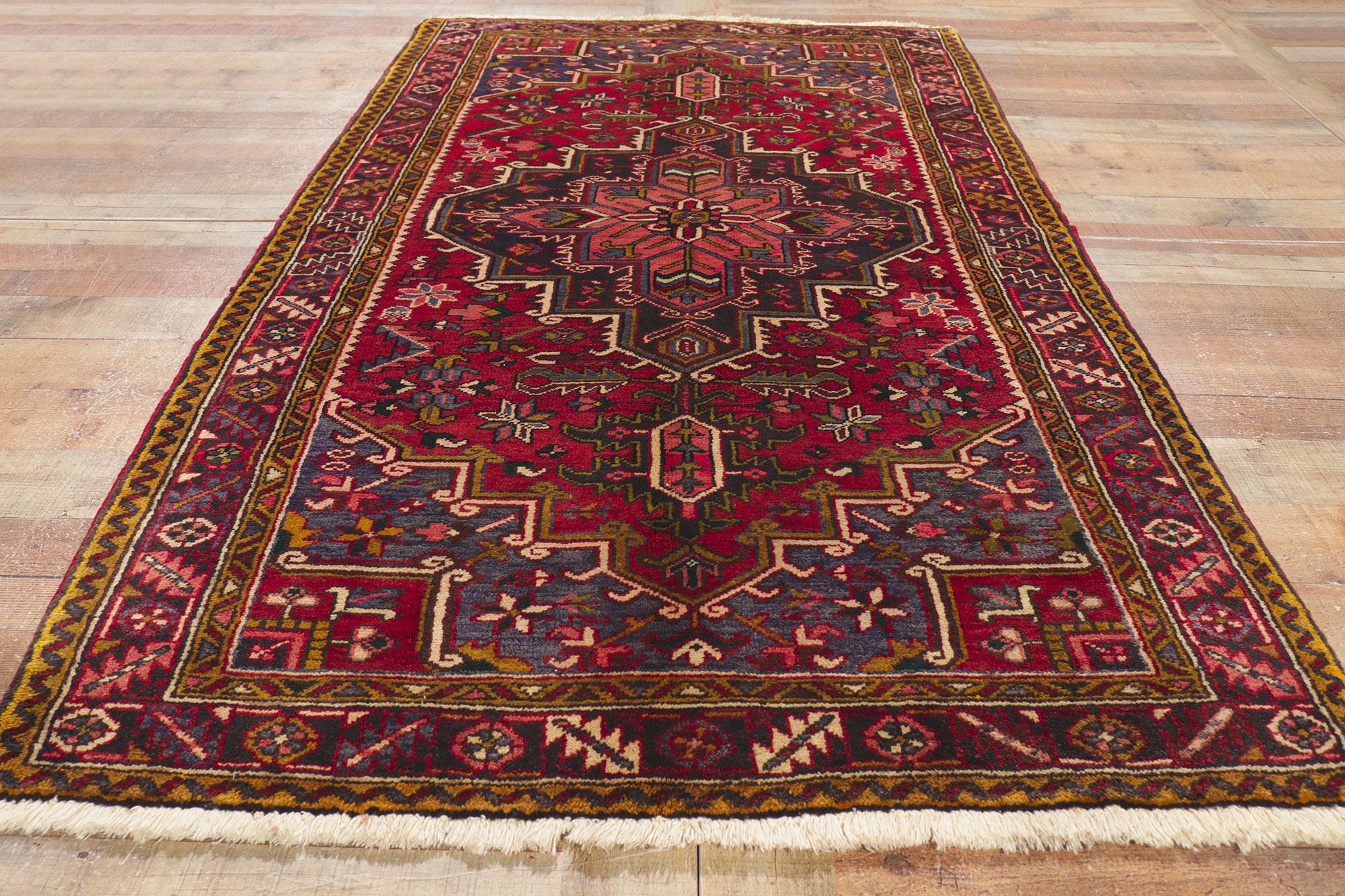 Vintage Persian Heriz Carpet For Sale 2