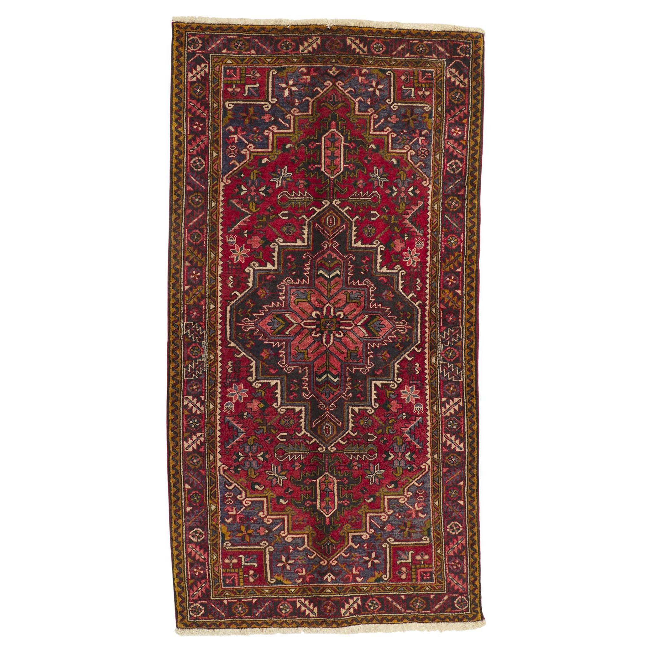 Alfombra persa Heriz vintage