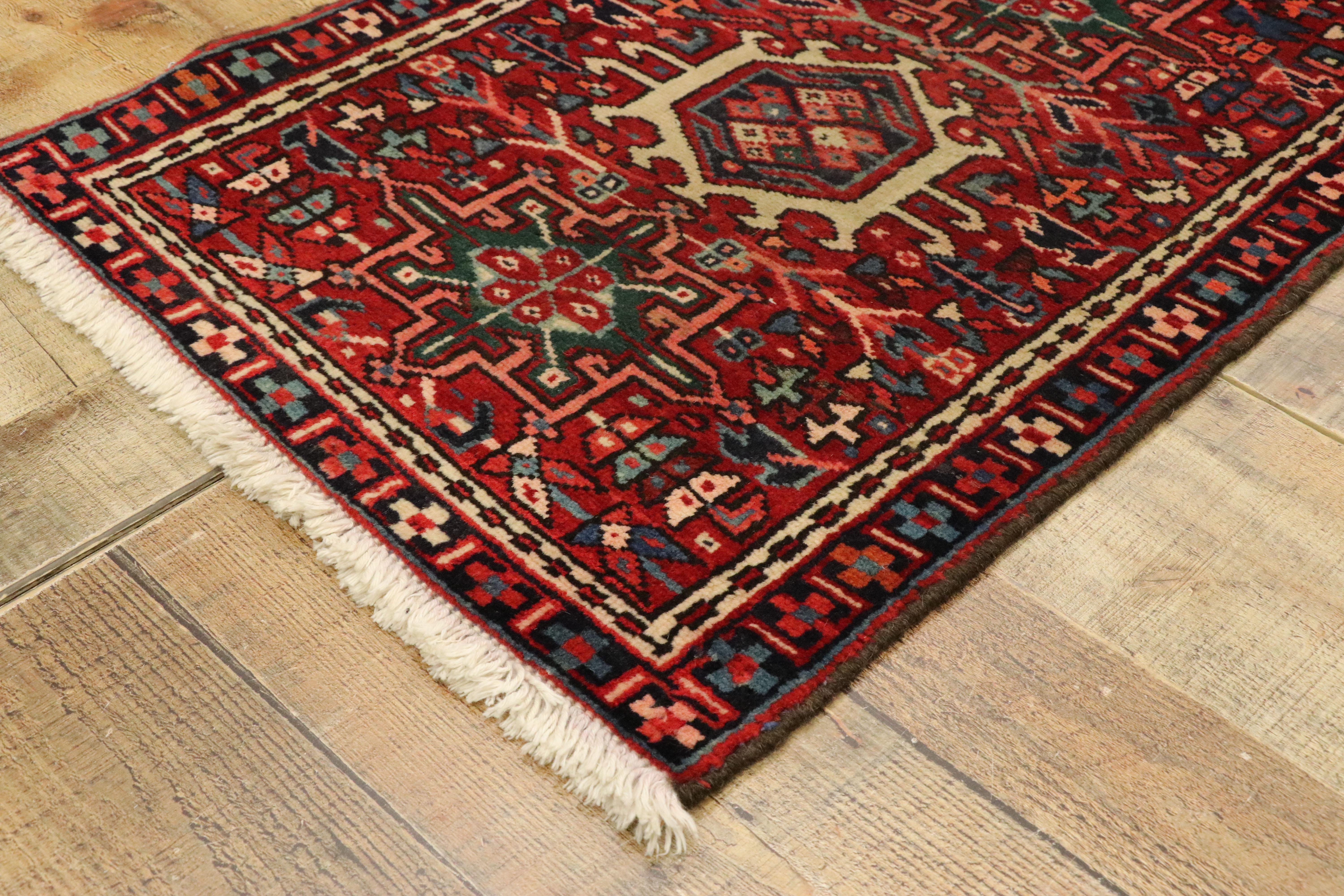 Tappeto persiano vintage Heriz in vendita 1
