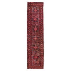 Alfombra persa Heriz de 1960 de estilo tradicional