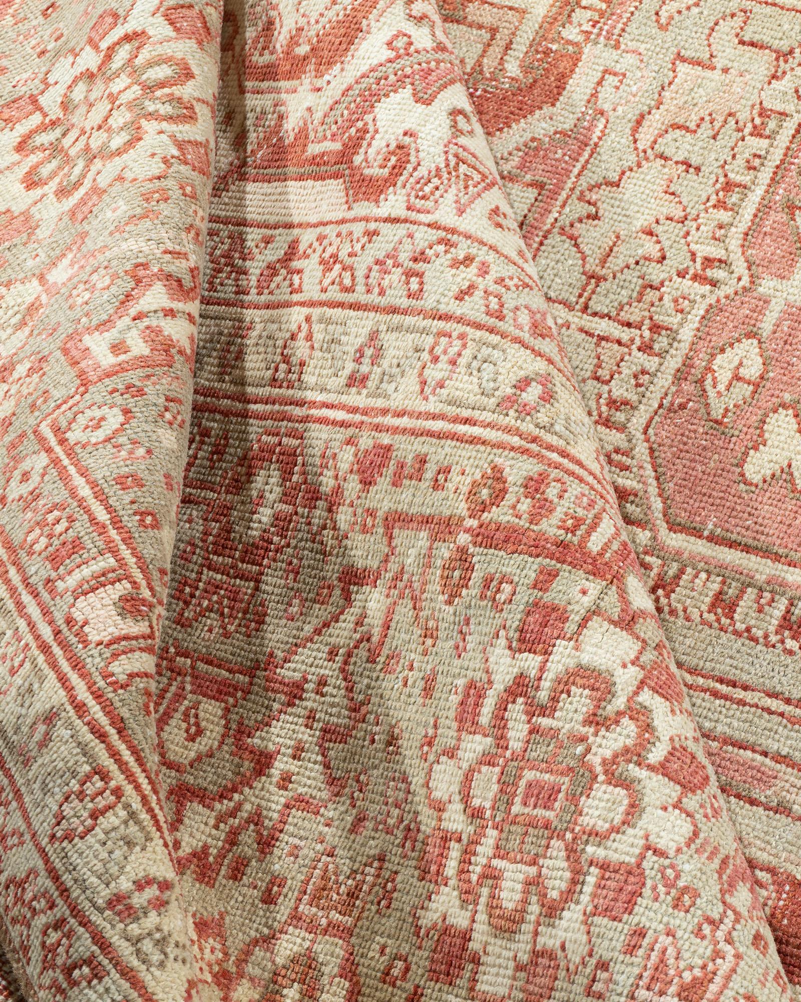 Vintage Persisch Heriz Teppich 11'4 x 15'9 im Angebot 4