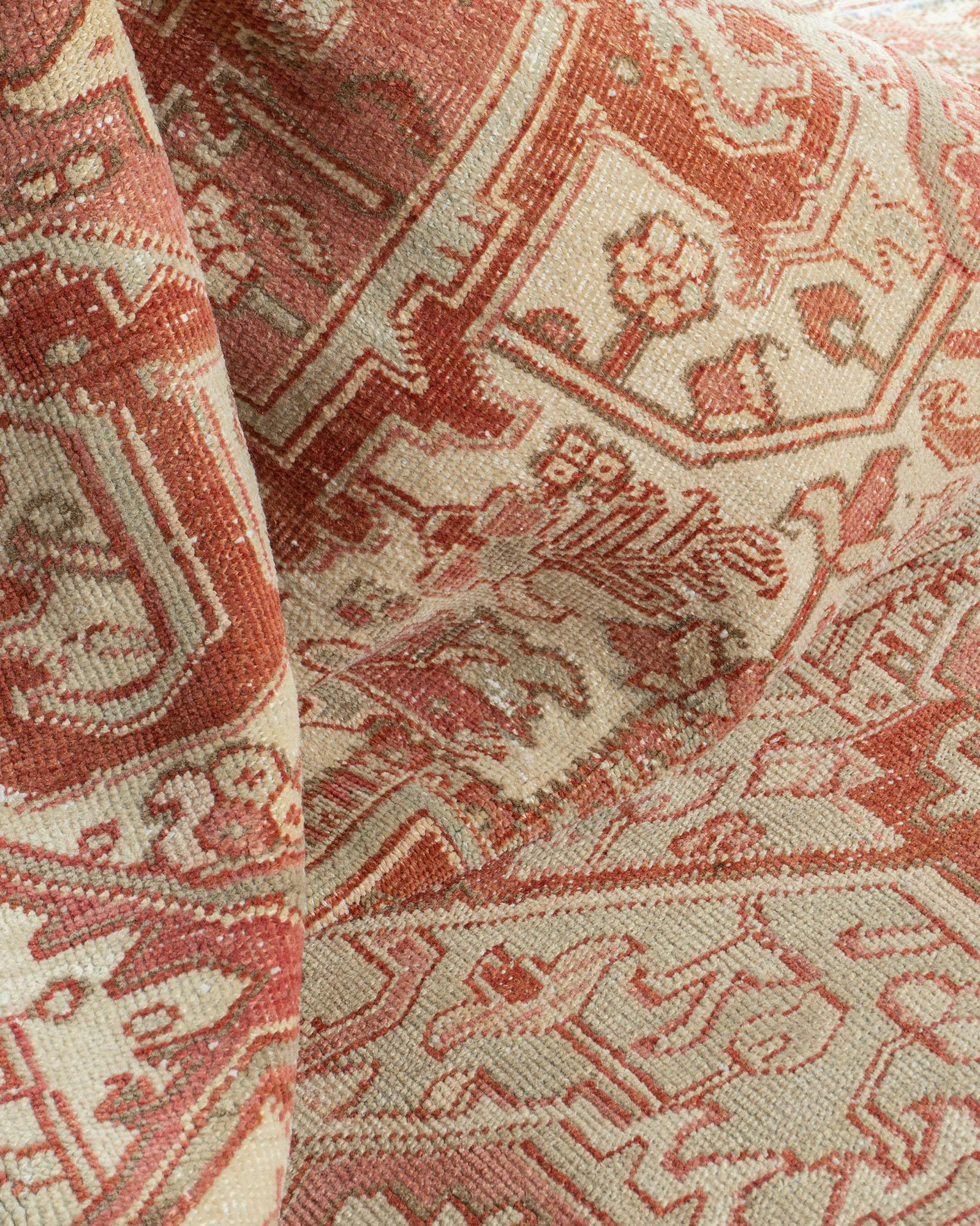 Vintage Persisch Heriz Teppich 11'4 x 15'9 im Angebot 5