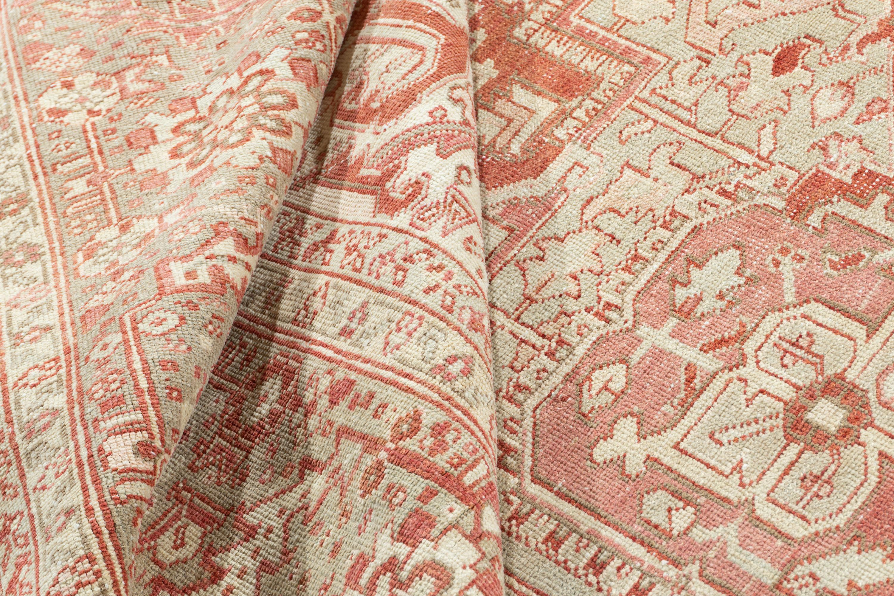 Vintage Persisch Heriz Teppich 11'4 x 15'9 im Angebot 6