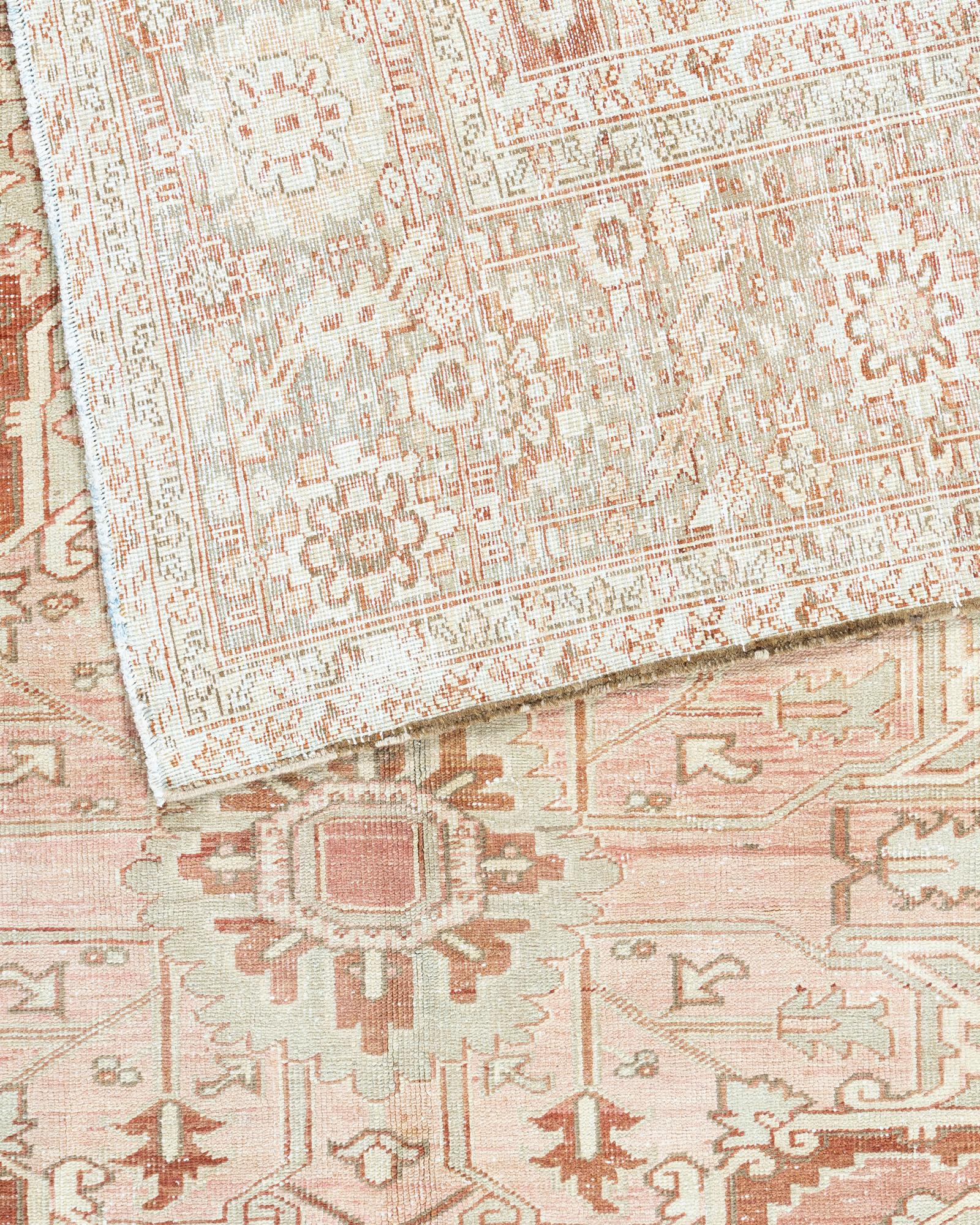 Vintage Persisch Heriz Teppich 11'4 x 15'9 im Angebot 7