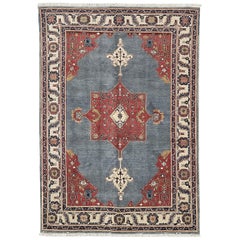 Alfombra persa vintage Heriz 51929