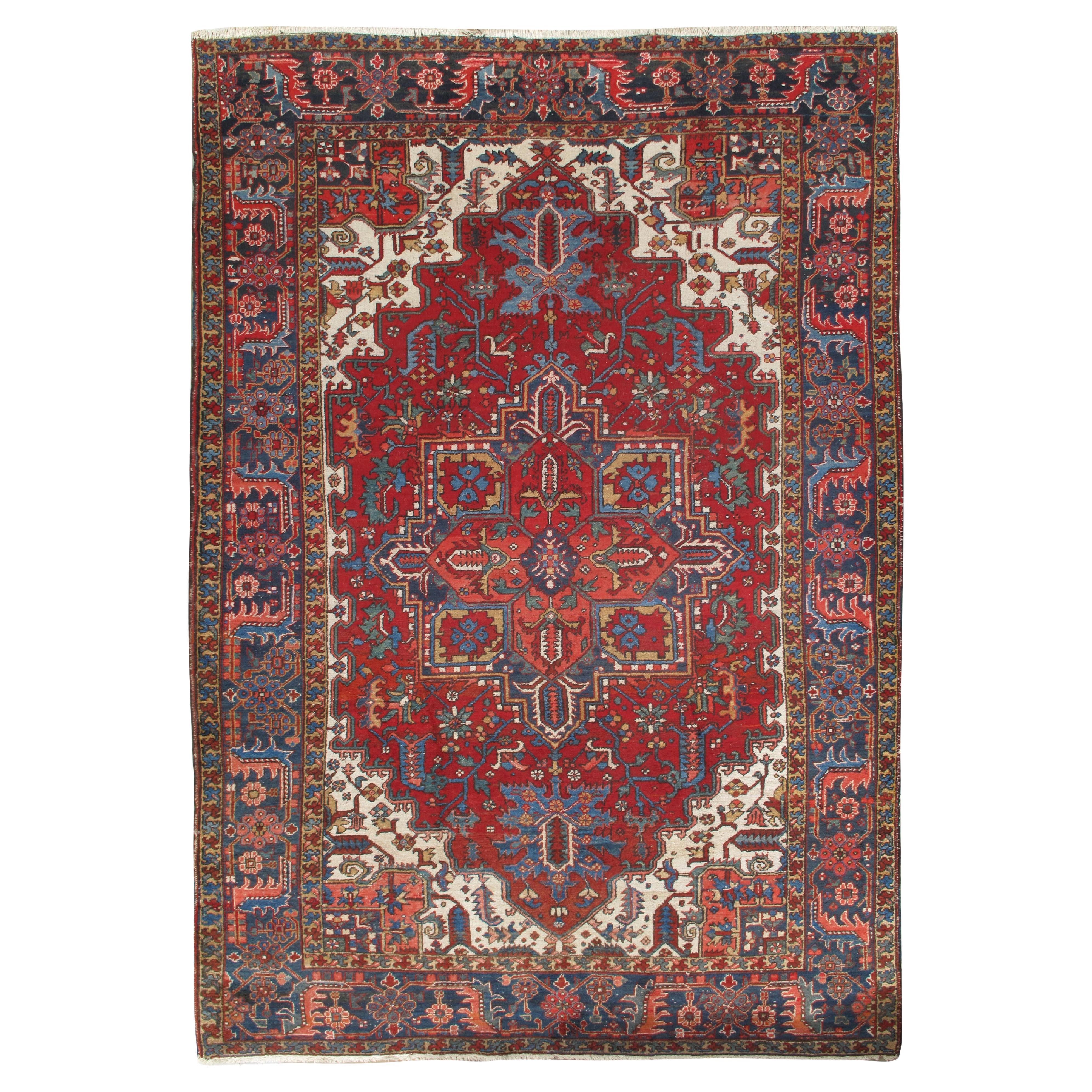 Alfombra Persa Heriz Vintage 8'1 x 11'5