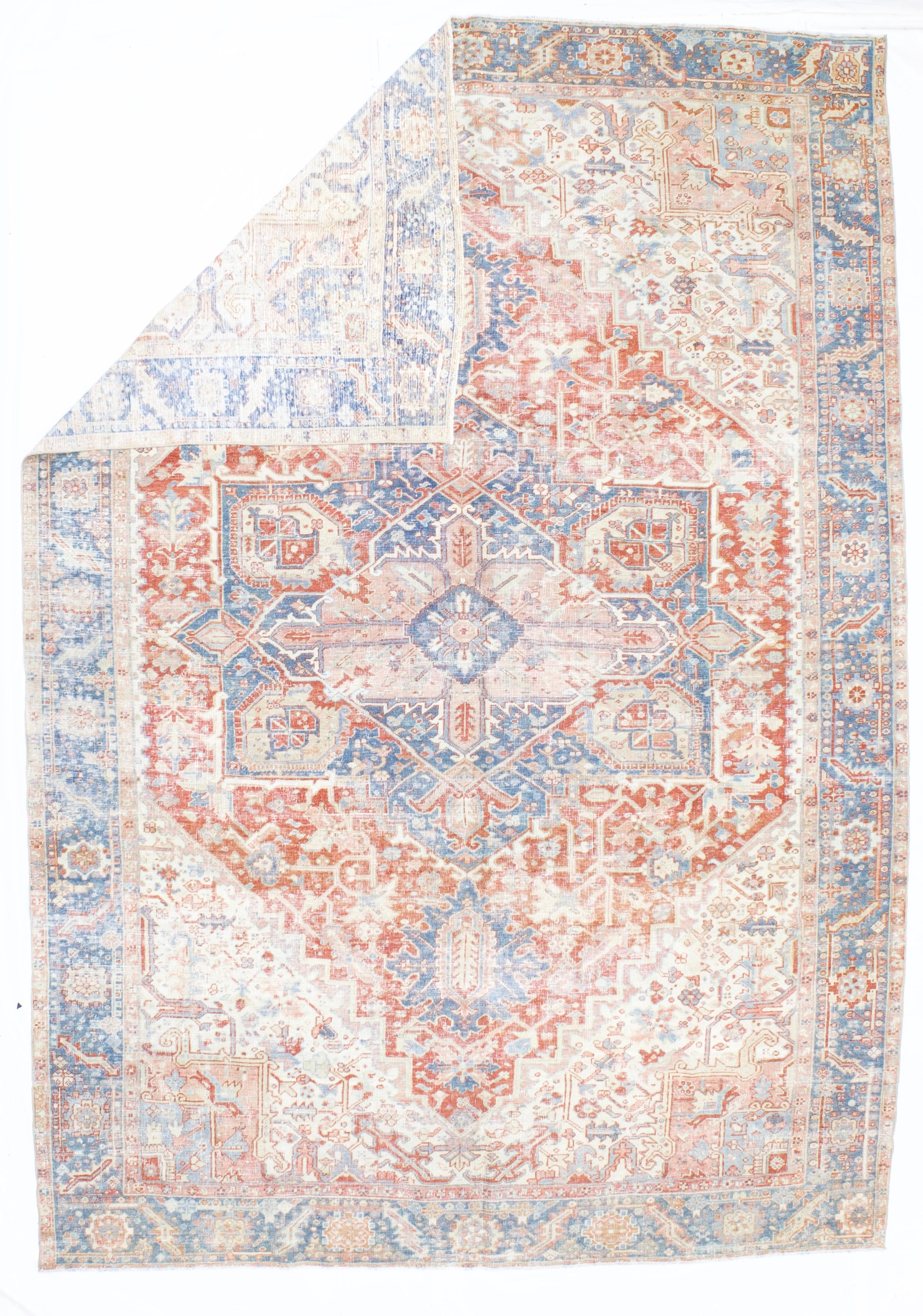 Vintage Persian Heriz Rug 8'1