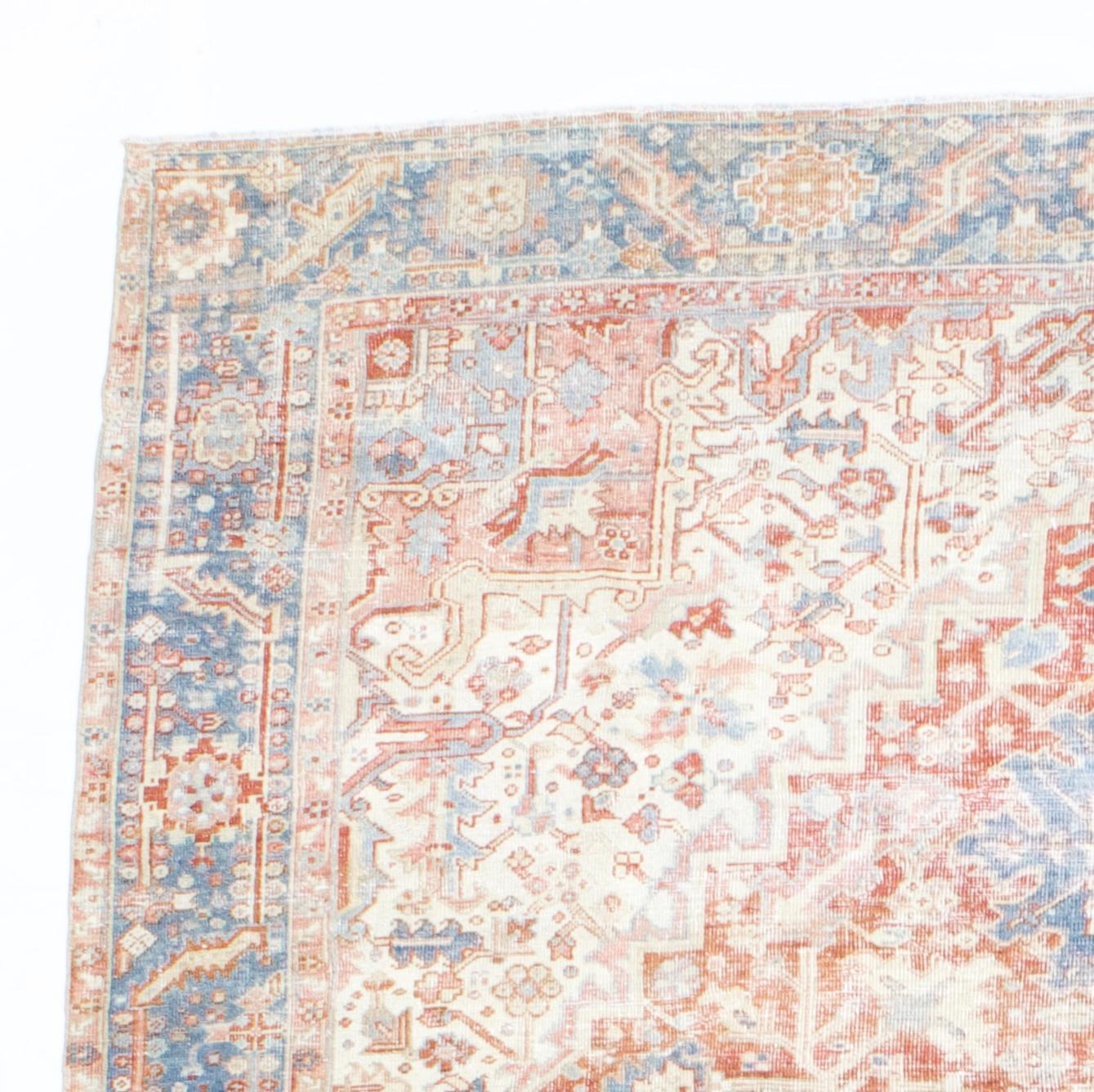 Vintage Persian Heriz Rug 8'1