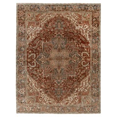 Persischer Heriz-Teppich, Vintage  8'5 x 11'