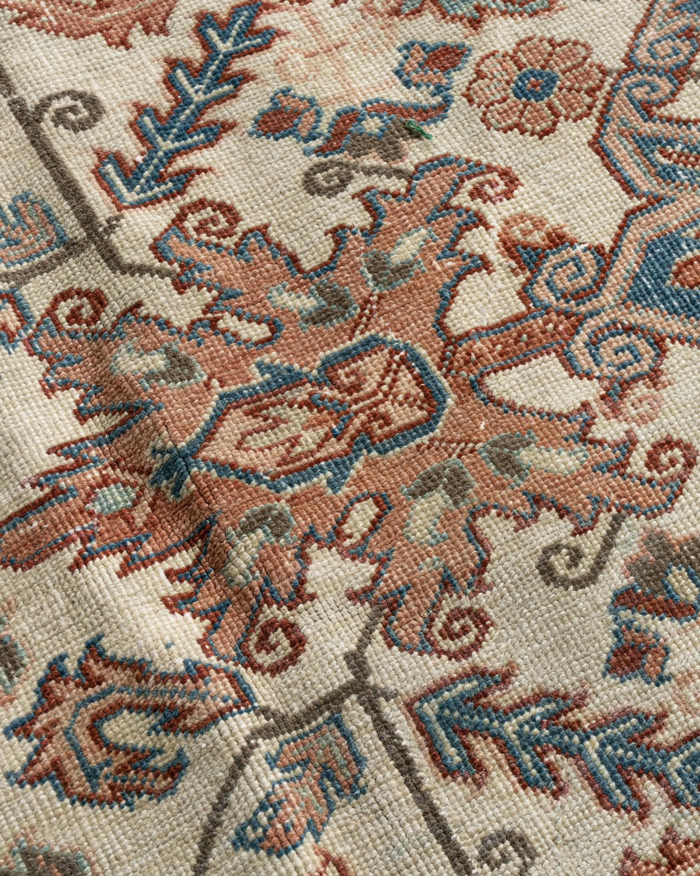 XX secolo Tappeto persiano vintage Heriz  8'8 x 11' in vendita