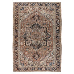 Persischer Heriz-Teppich, Vintage  9'2 x 12'11 x 12'11
