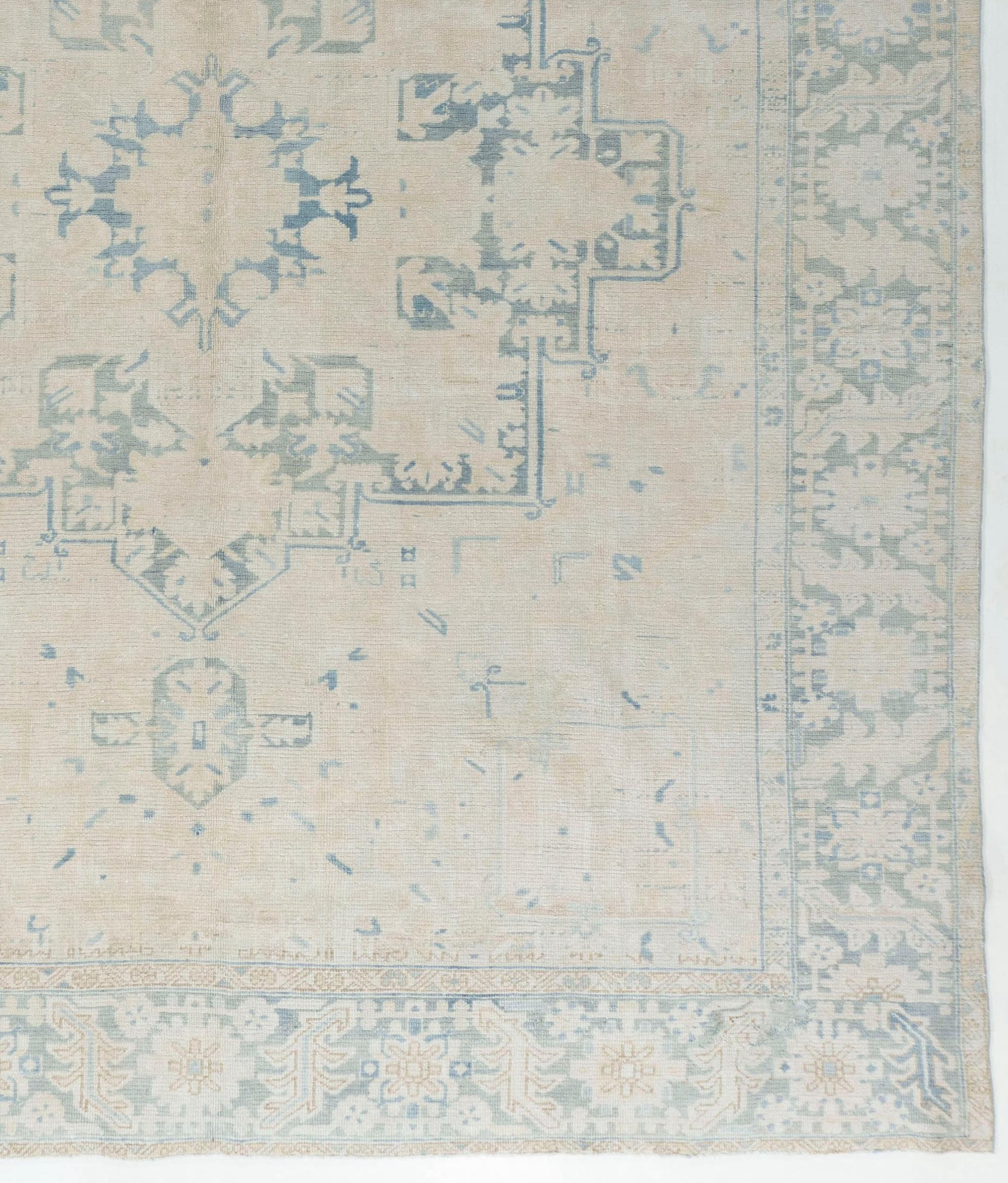 Alfombra persa Heriz vintage  9'4 X 12' en venta 1