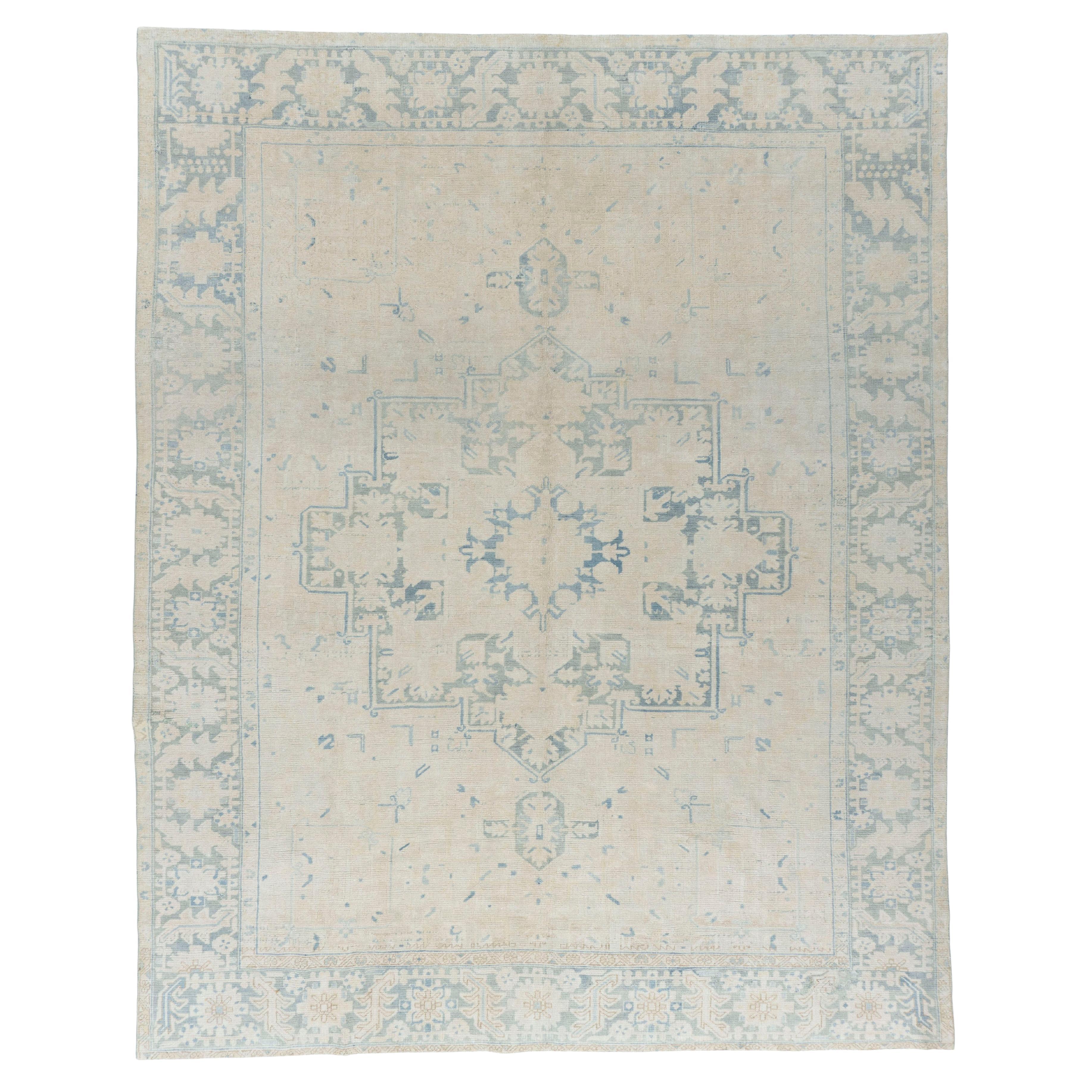 Vintage Persisch Heriz Teppich 9'4 X 12' im Angebot