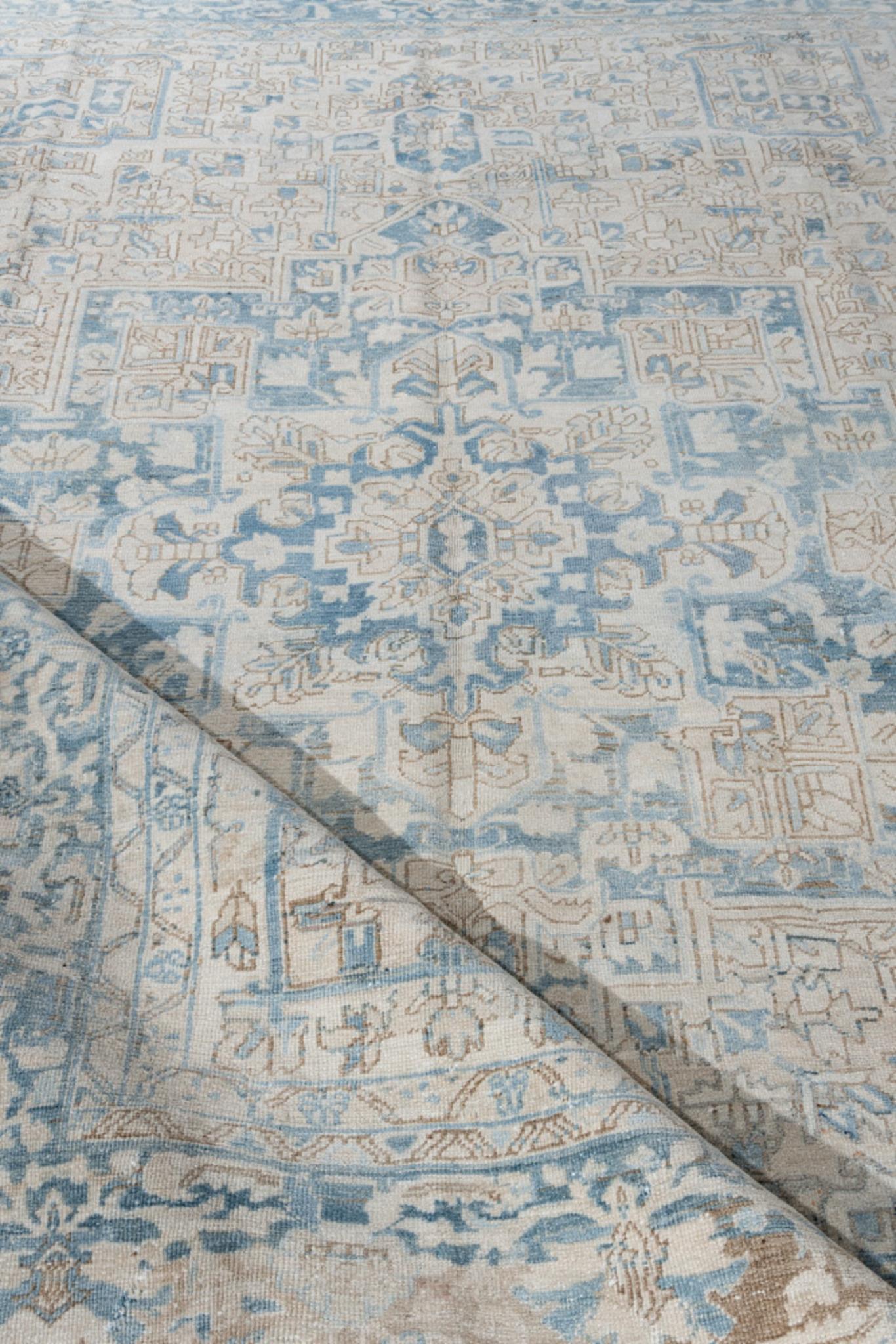Tappeto persiano vintage Heriz 9'8 x 12'10 in vendita 4