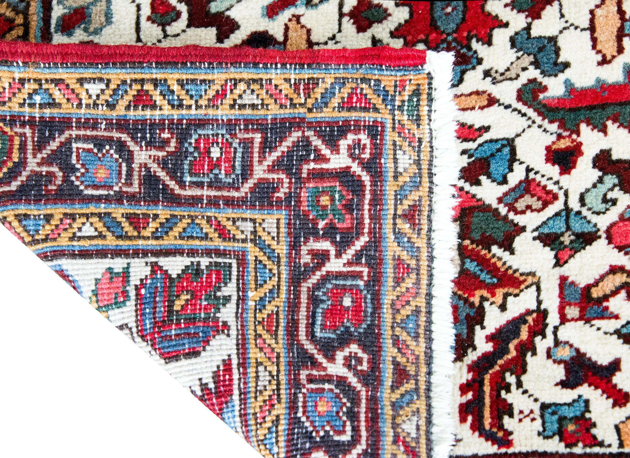 Vintage Persian Heriz Rug For Sale 7