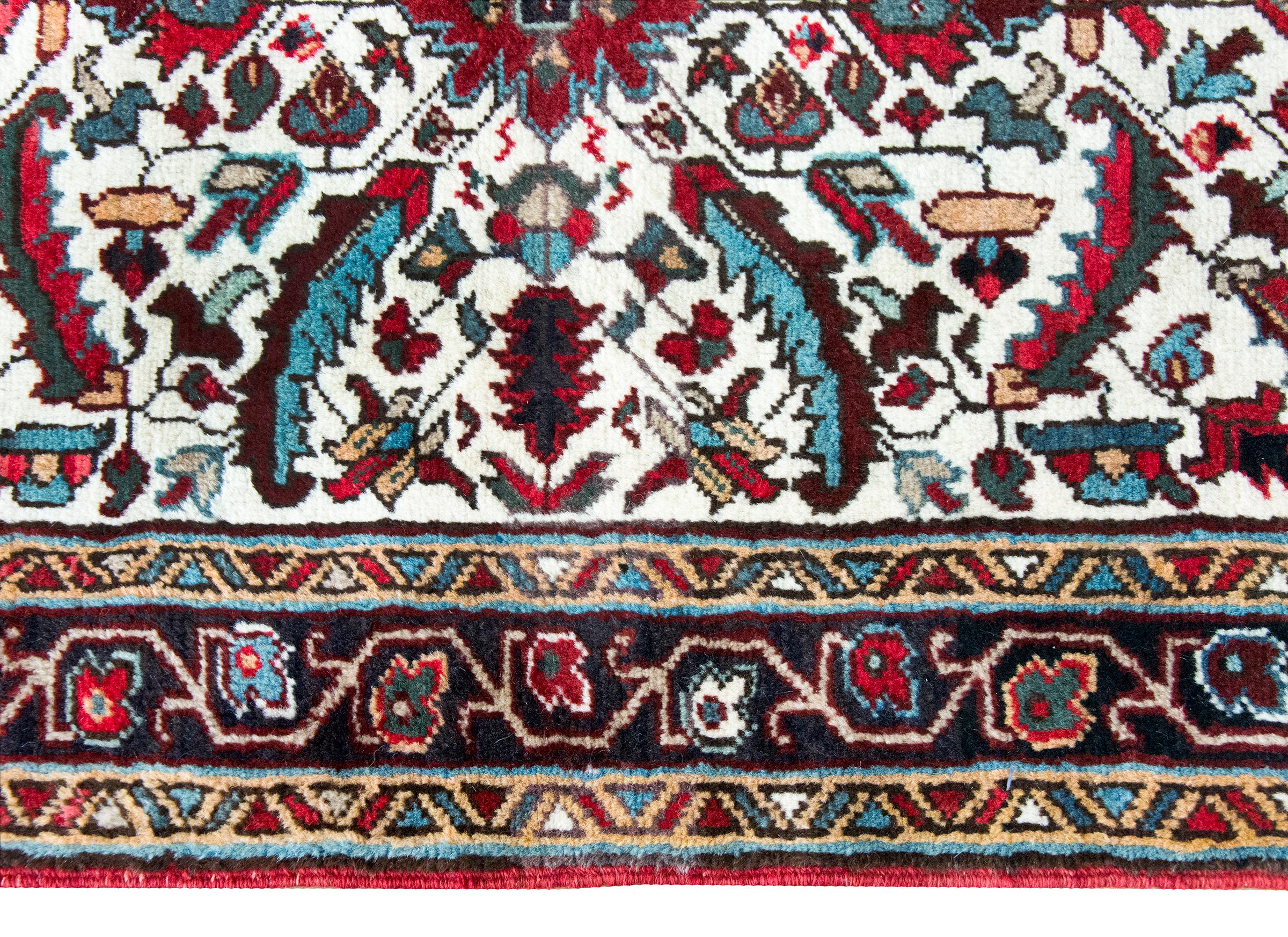 Heriz Serapi Vintage Persian Heriz Rug For Sale