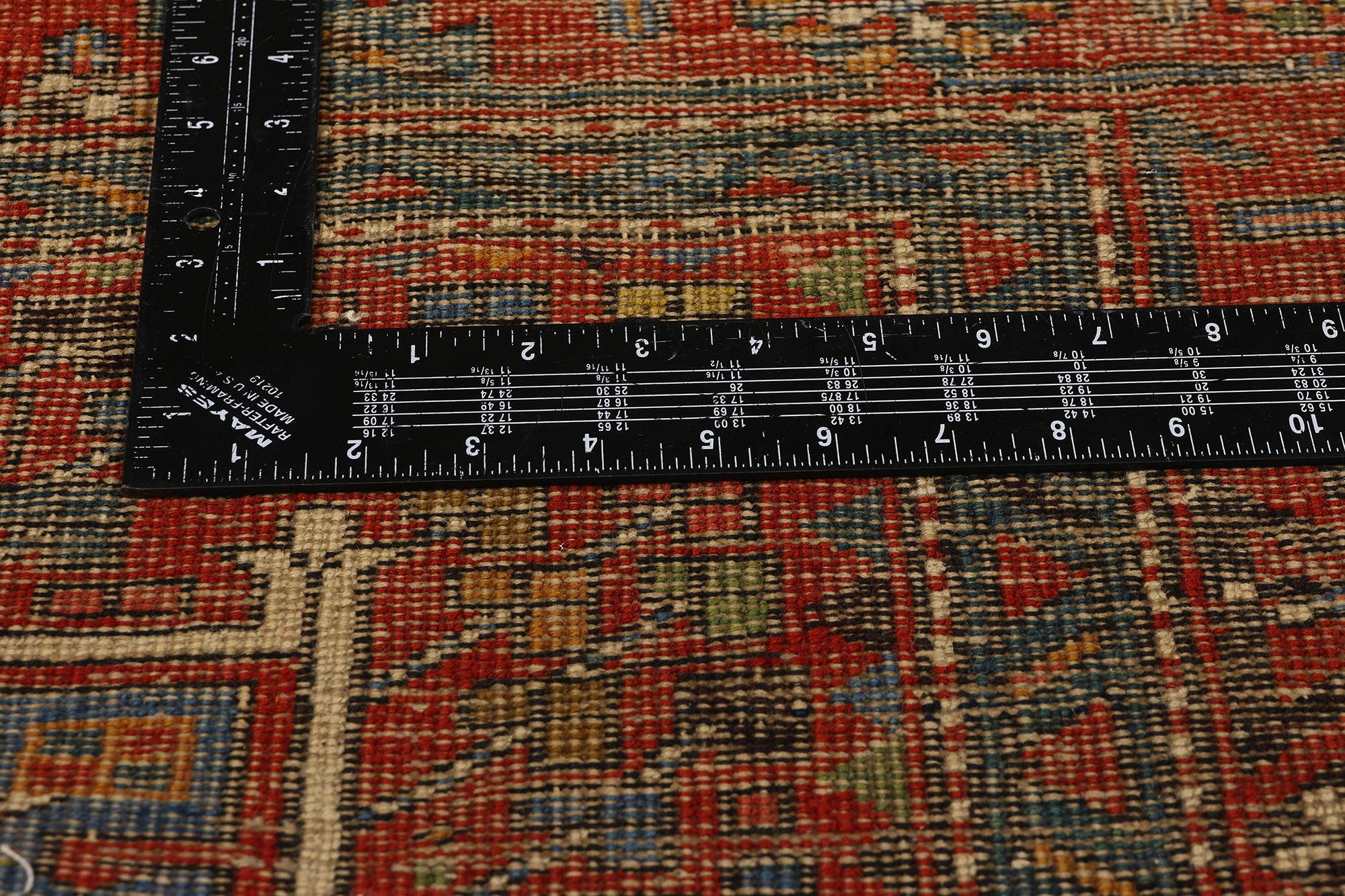 20th Century Vintage Persian Heriz Rug  For Sale