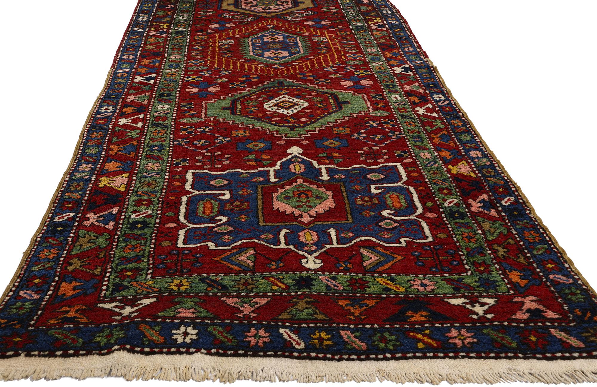 Alter persischer Heriz-Teppich im Zustand „Gut“ im Angebot in Dallas, TX