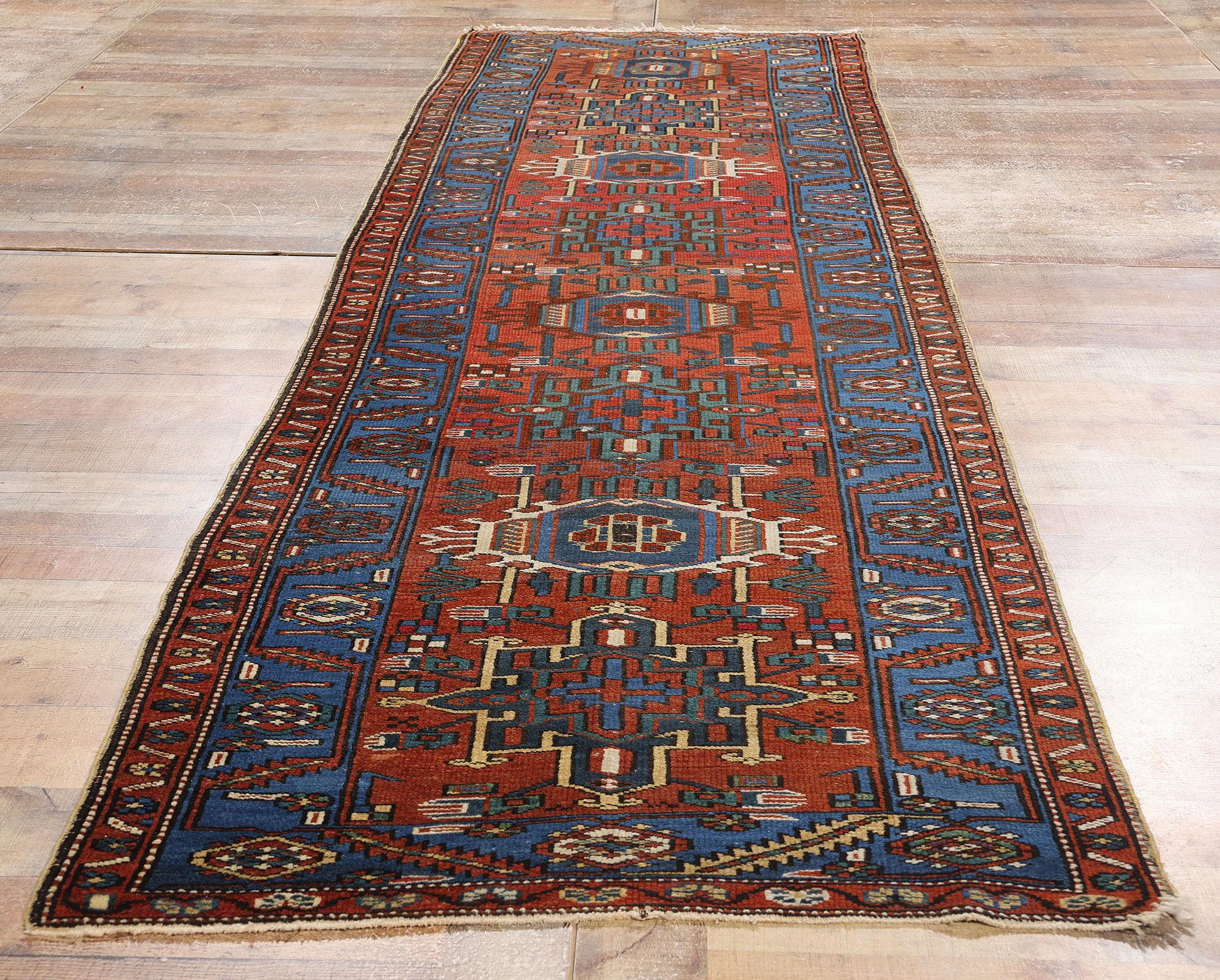 Vintage Persian Heriz Rug For Sale 1