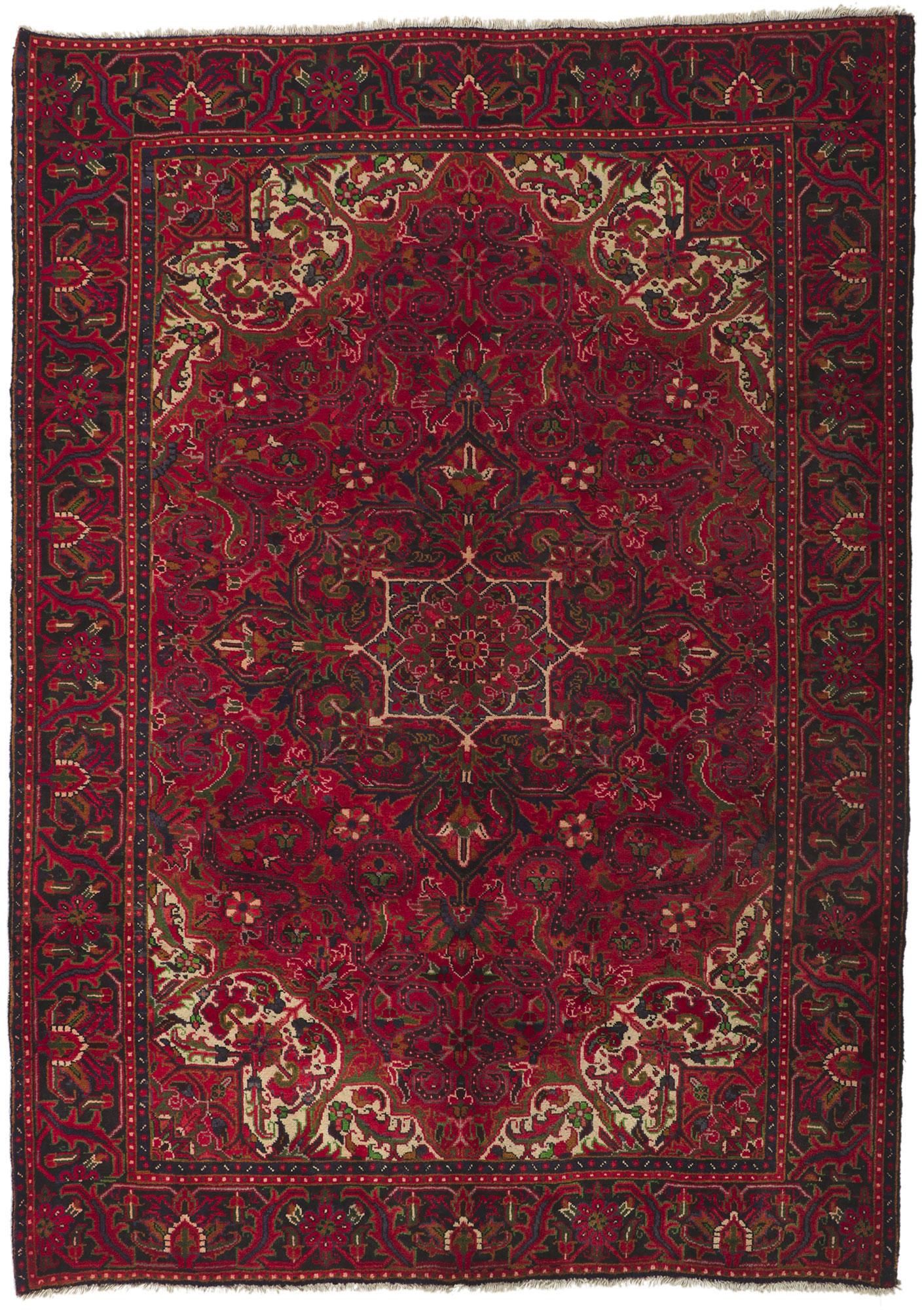 Persischer Heriz-Teppich, Vintage im Angebot 2