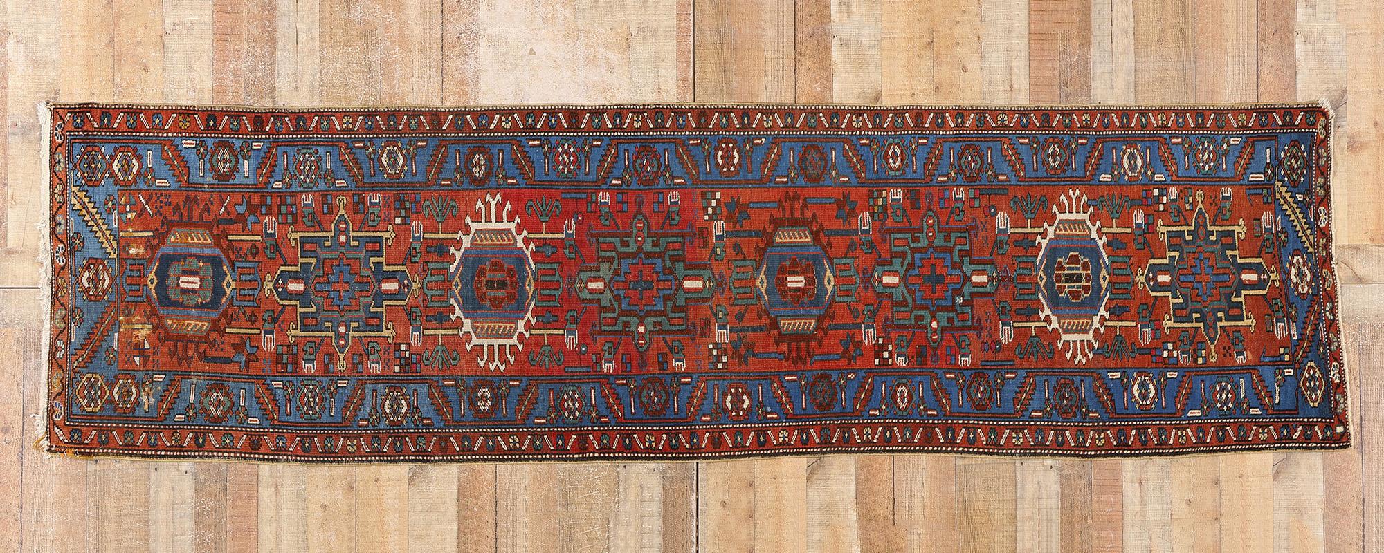 Vintage Persian Heriz Rug For Sale 2