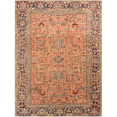 Vintage Persian Heriz Rug
