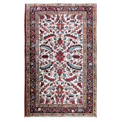 Vintage Persian Heriz Rug