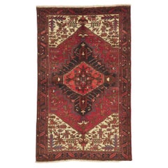 Persischer Heriz-Teppich im Mid-Century-Modern-Stil