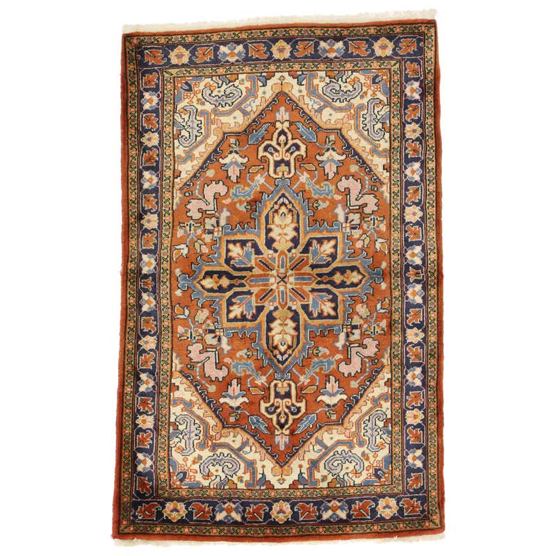 Vintage Persian Heriz Rug with Venetian Renaissance Style For Sale at ...