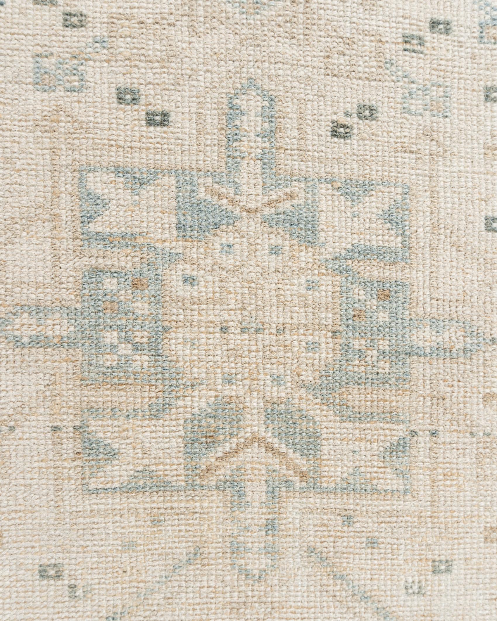 Hand-Woven Vintage Persian Heriz Runner 1'10 x 12'8 For Sale