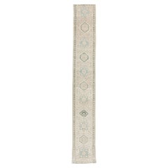 Alfombra Persa Heriz Vintage 1'10 x 12'8