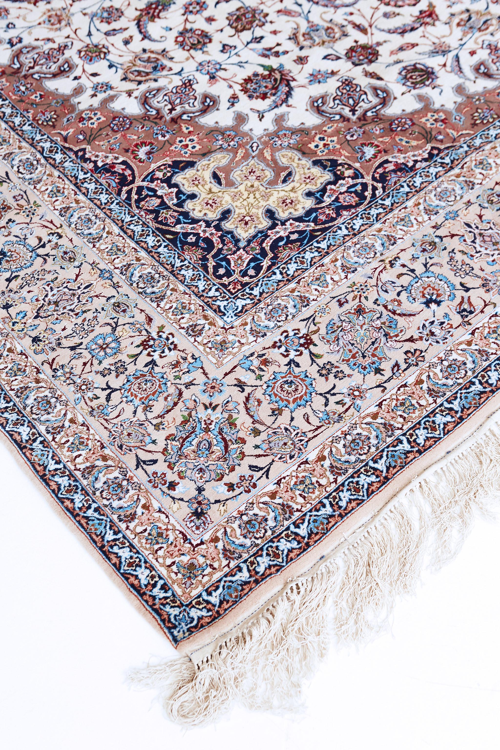 Vintage Persian Isfahan For Sale 4