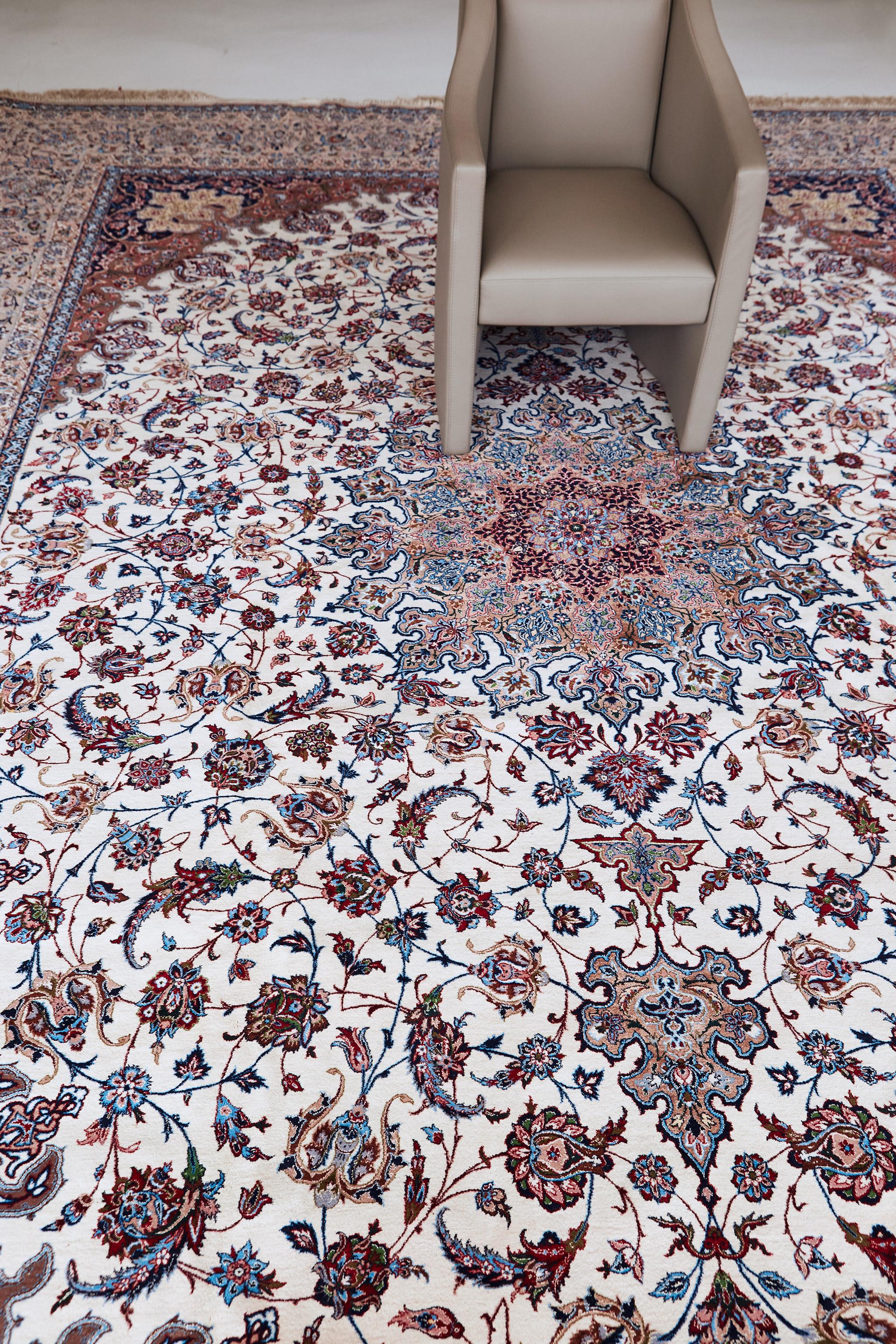 Vintage Persian Isfahan For Sale 5